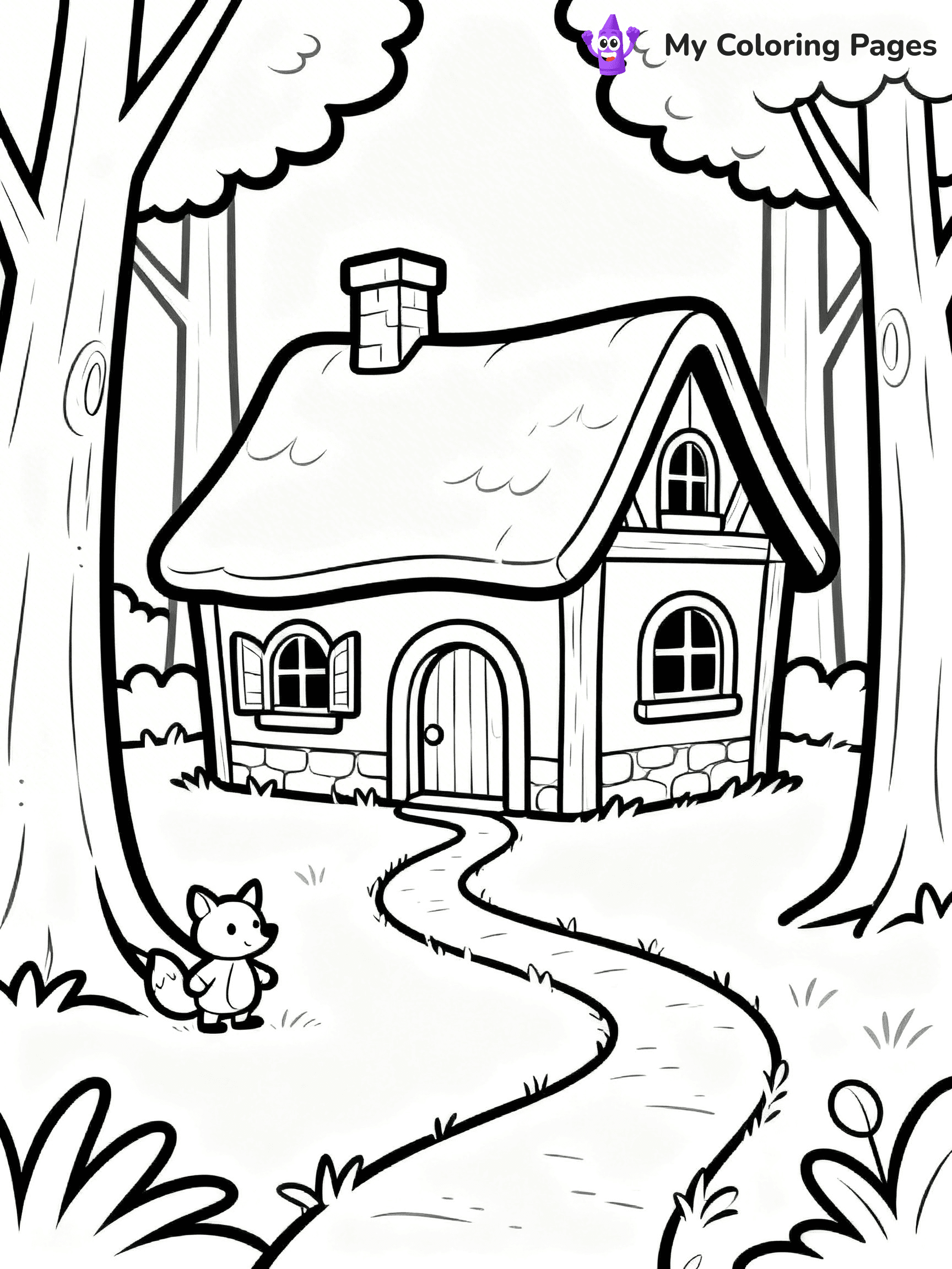 Fairy Tale Coloring Pages - 7