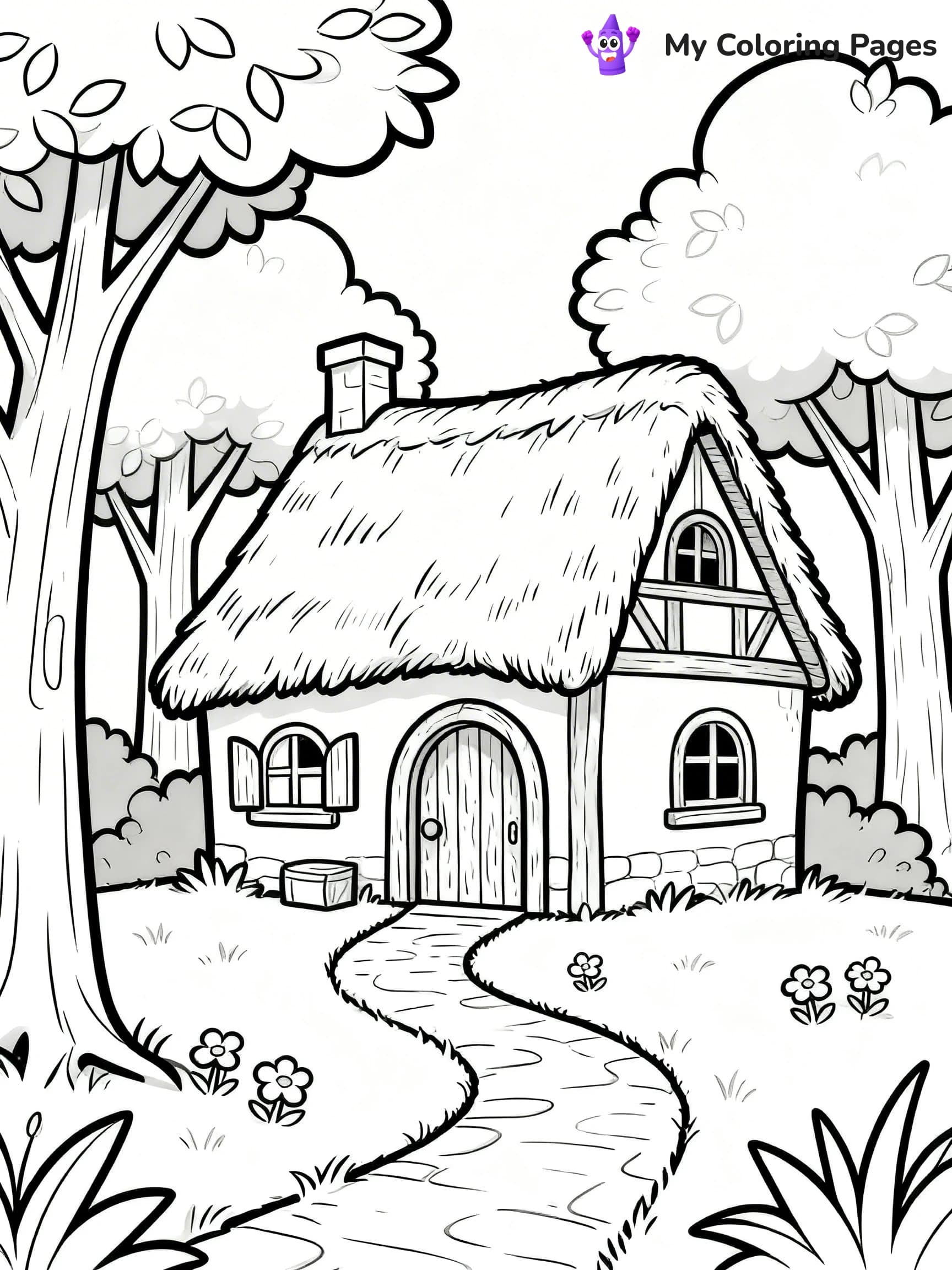 Fairy Tale Coloring Pages - 2
