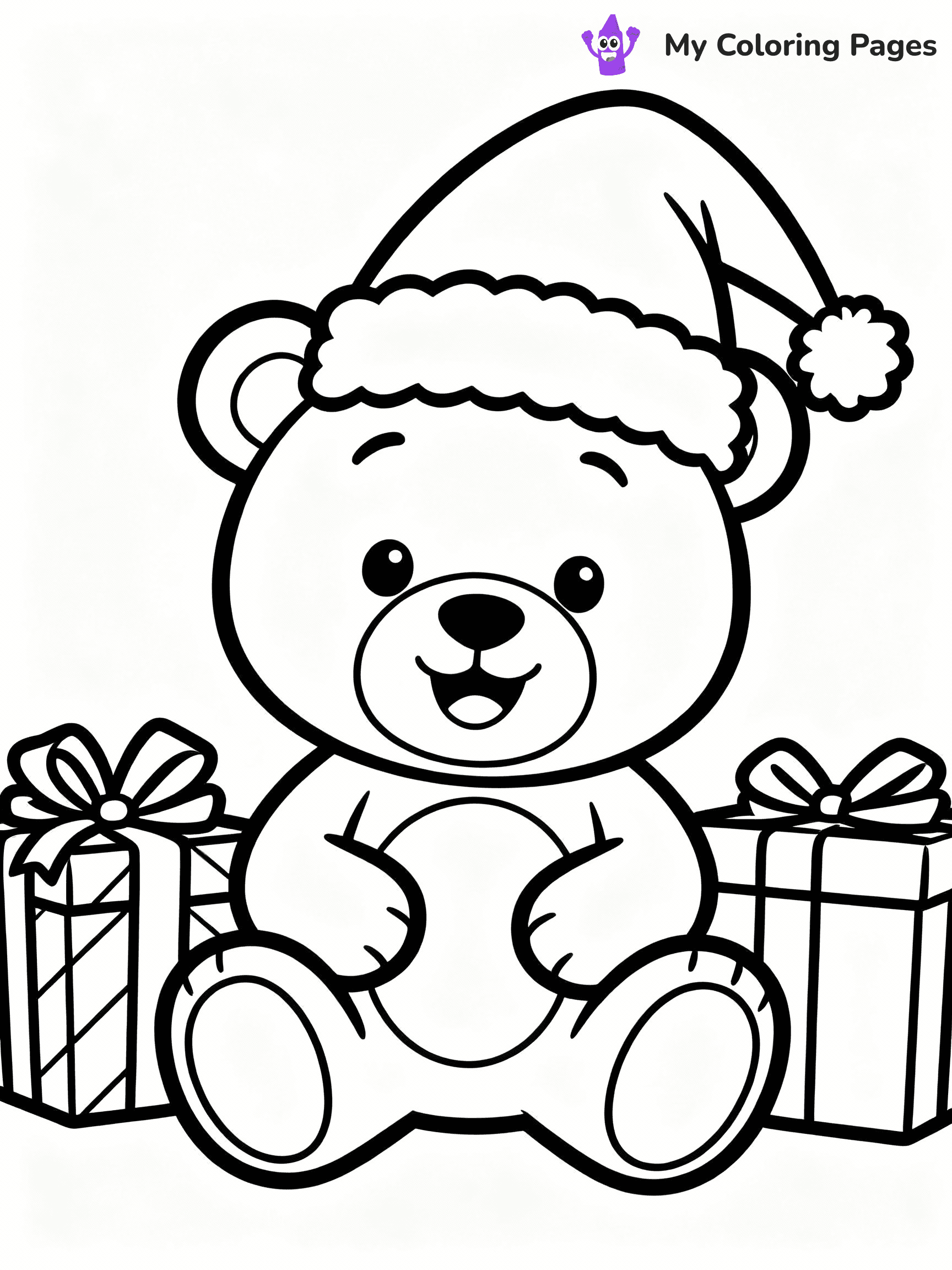 Teddy Bear Coloring Pages - 42