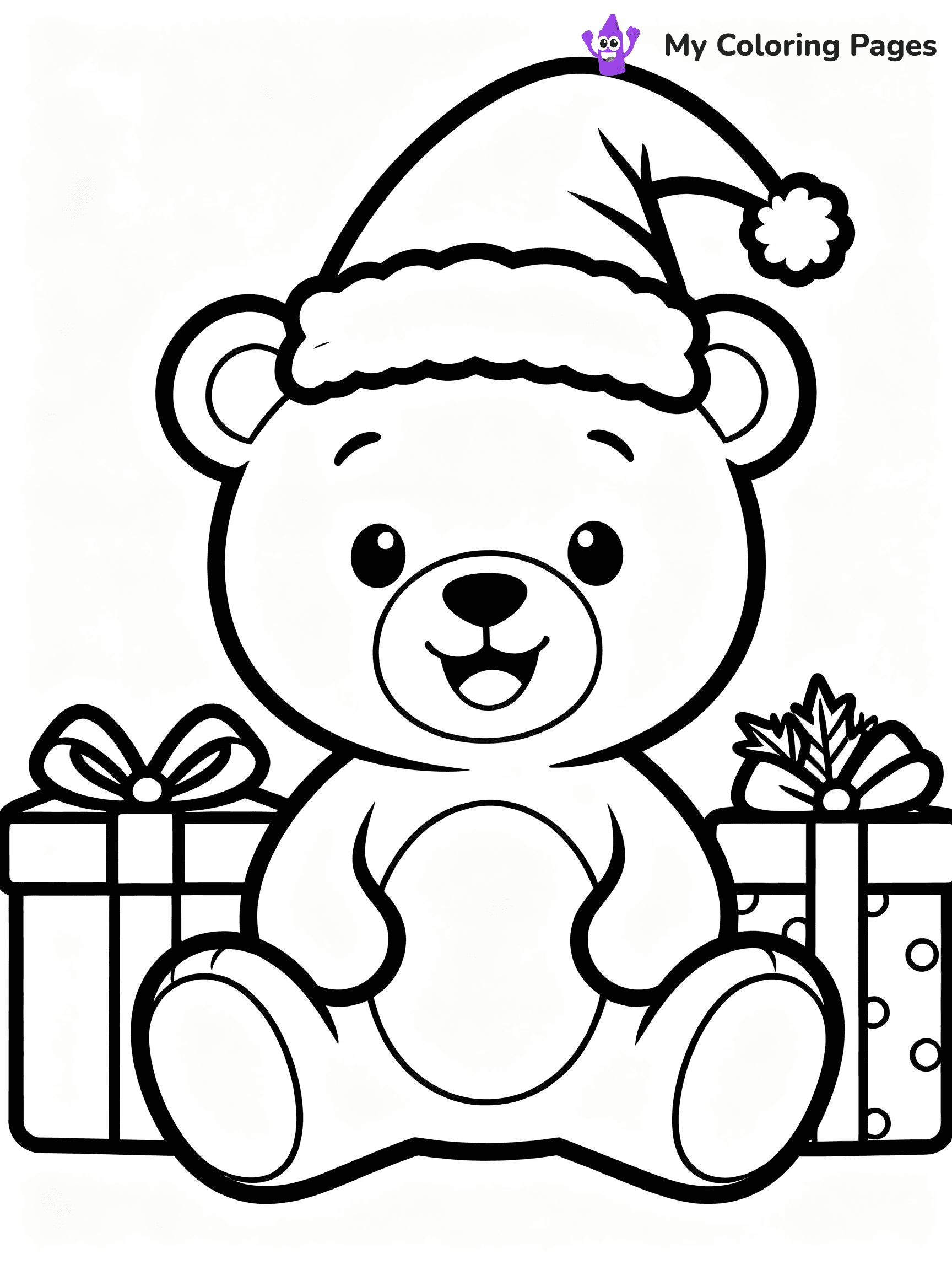 Teddy Bear Coloring Pages - 40