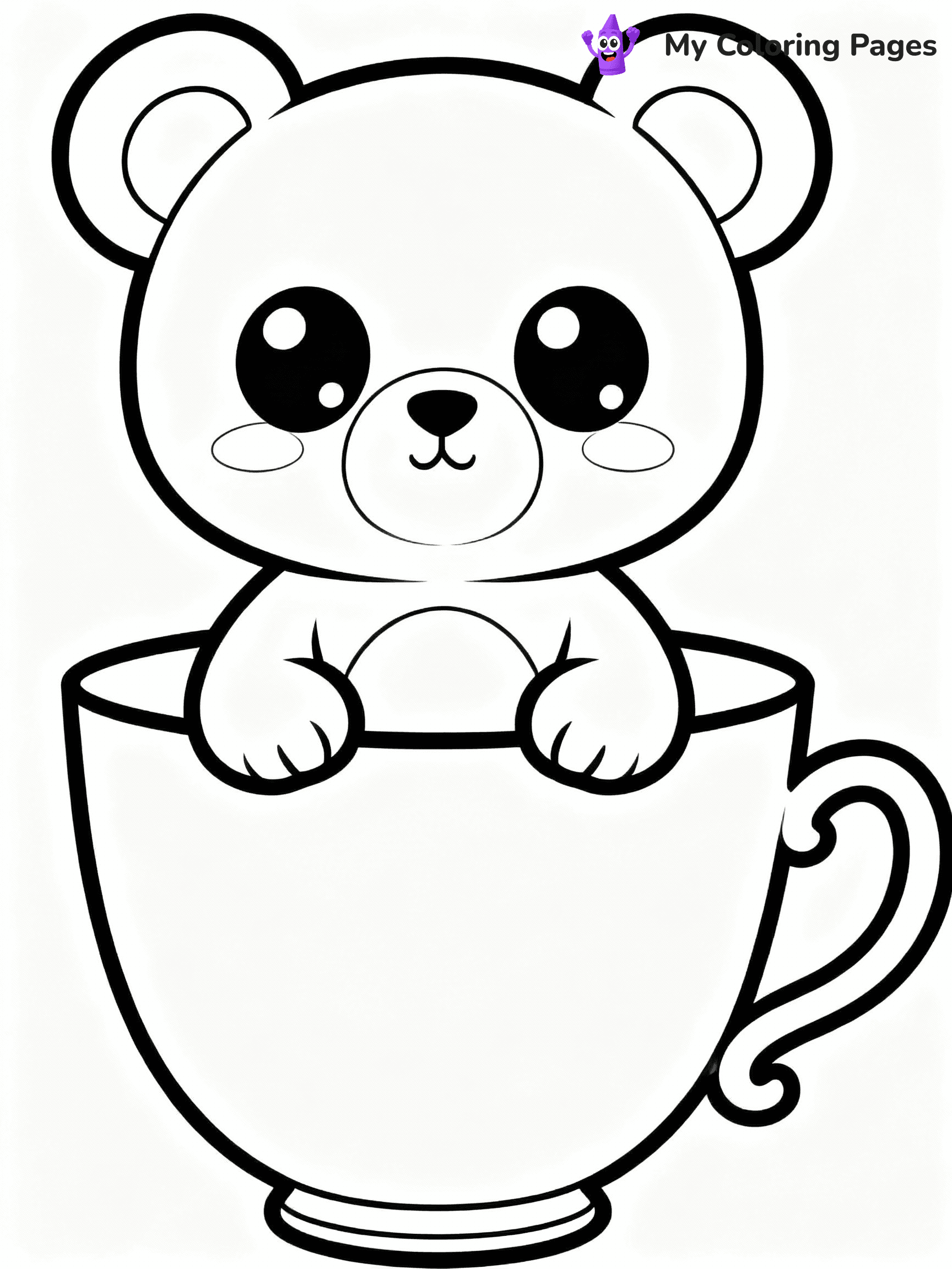 Teddy Bear Coloring Pages - 32