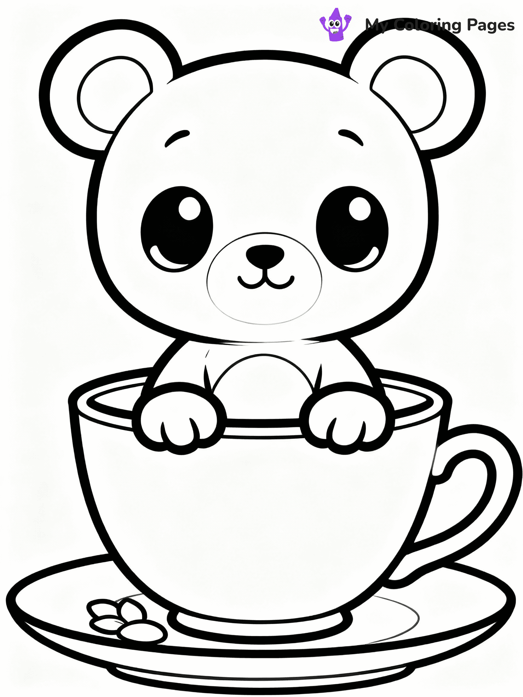Teddy Bear Coloring Pages - 30