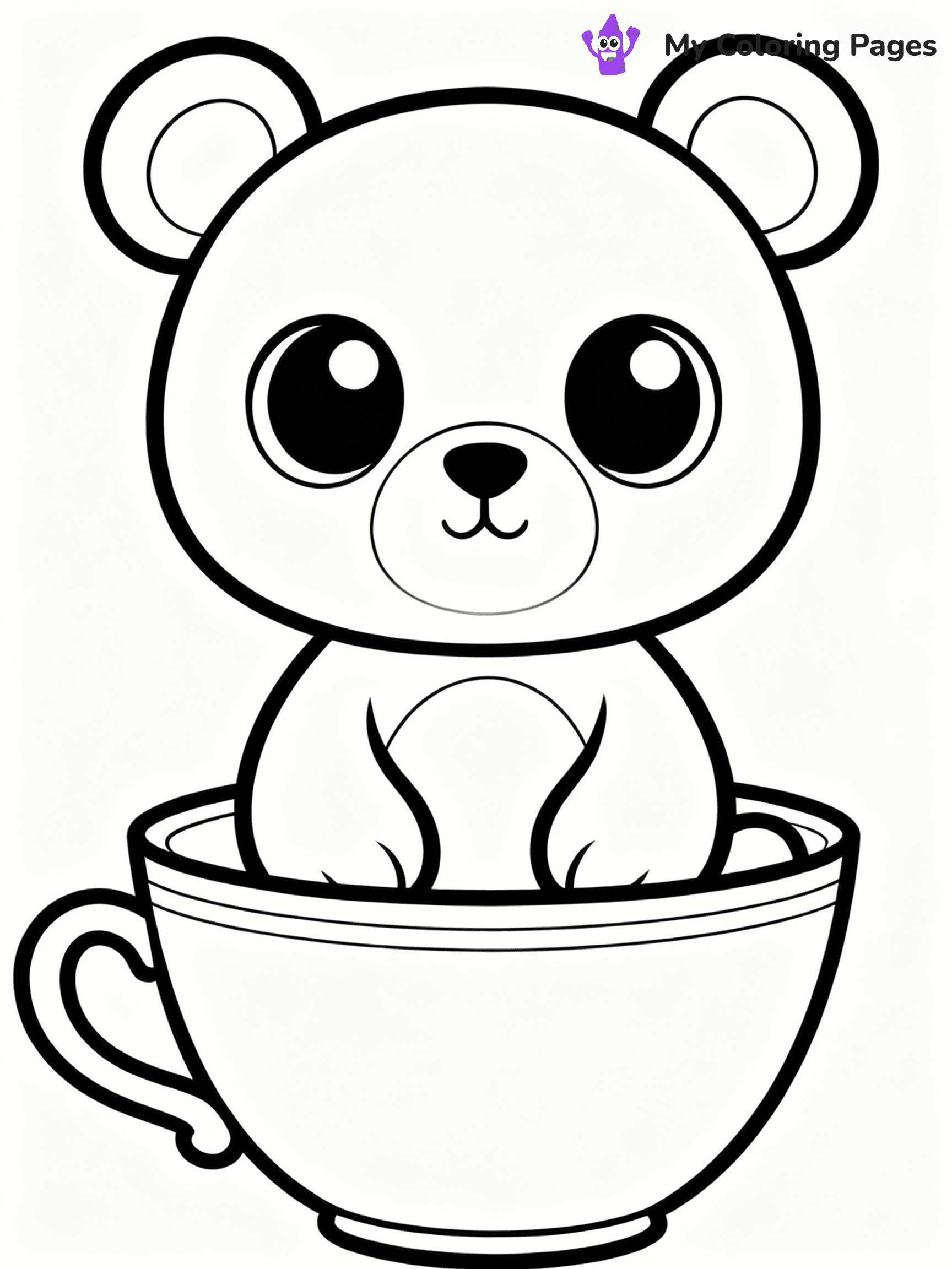 Teddy Bear Coloring Pages - 28
