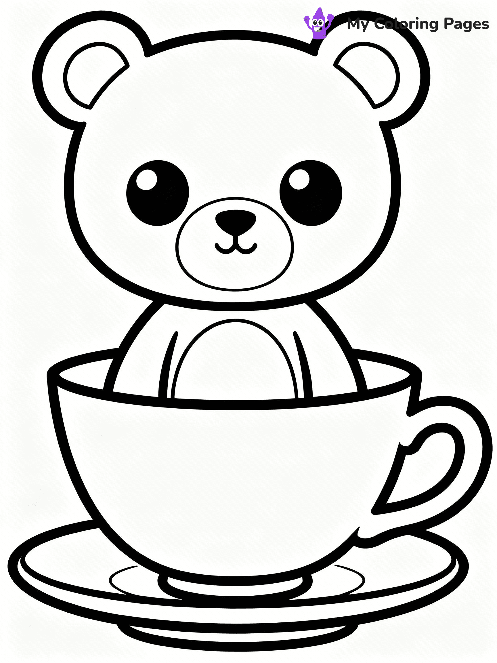 Teddy Bear Coloring Pages - 27