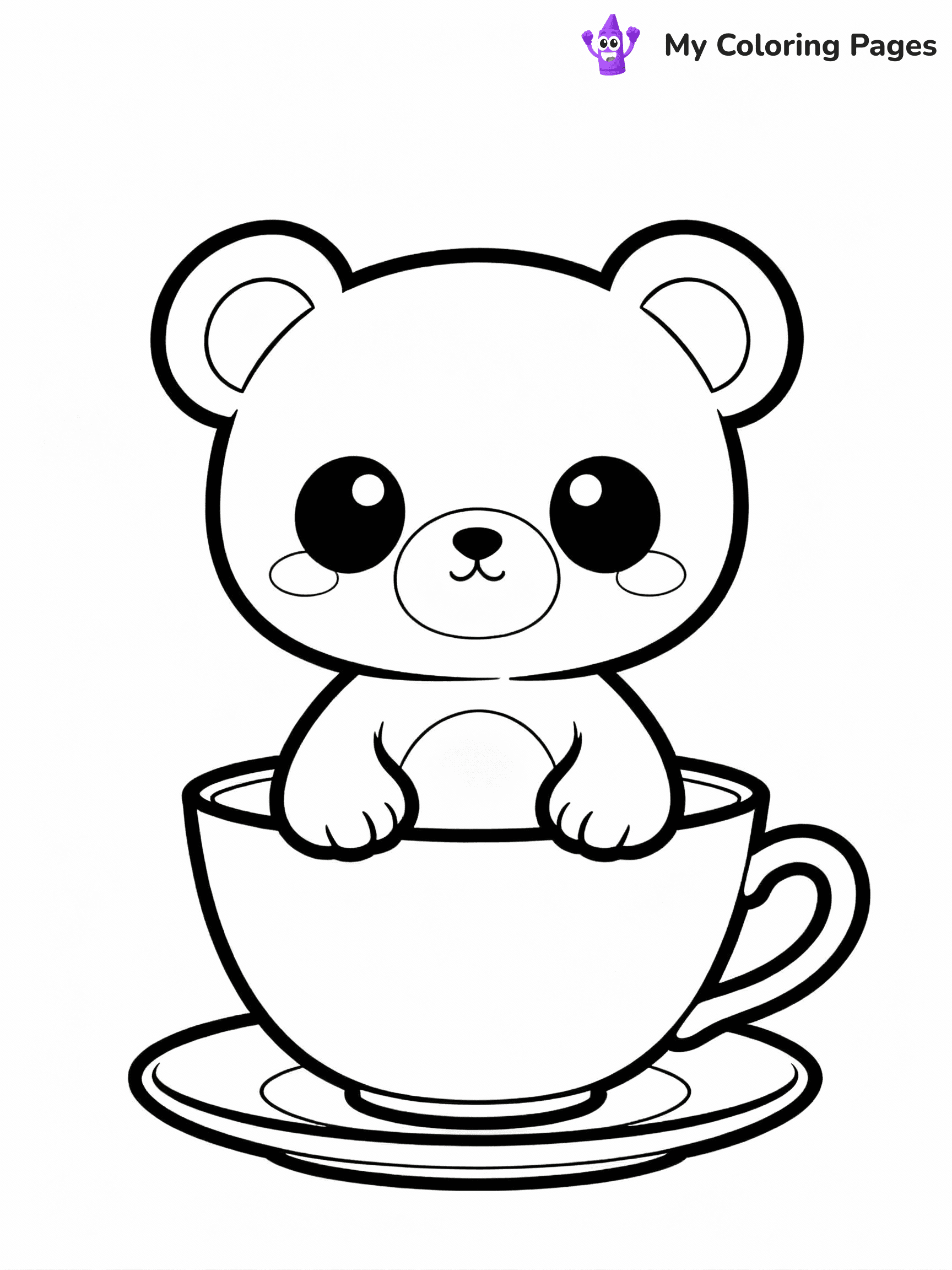 Teddy Bear Coloring Pages - 26