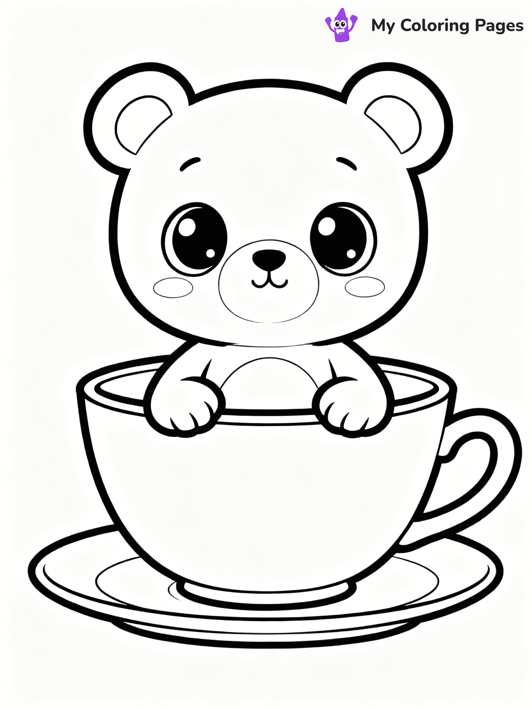 Teddy Bear Coloring Pages - 25