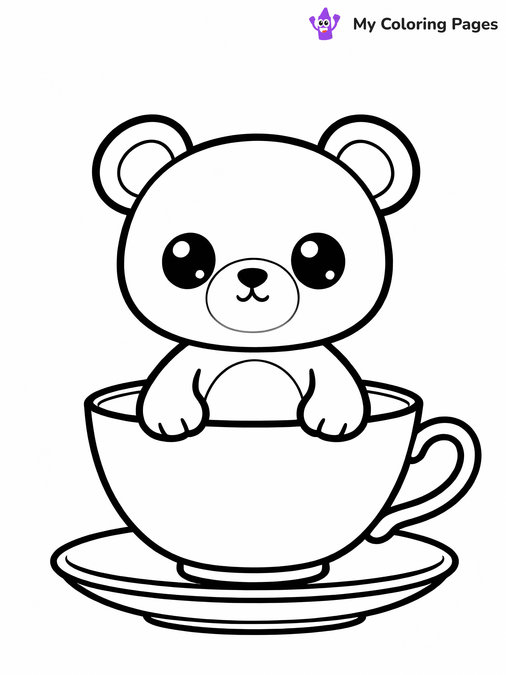 Teddy Bear Coloring Pages - 24