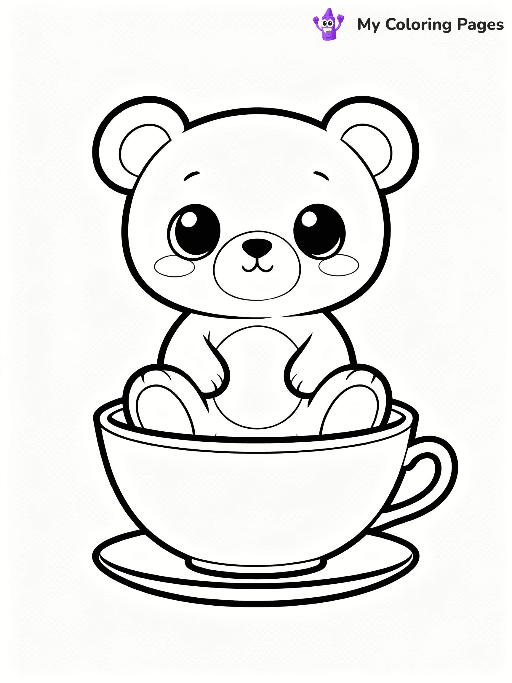 Teddy Bear Coloring Pages - 22