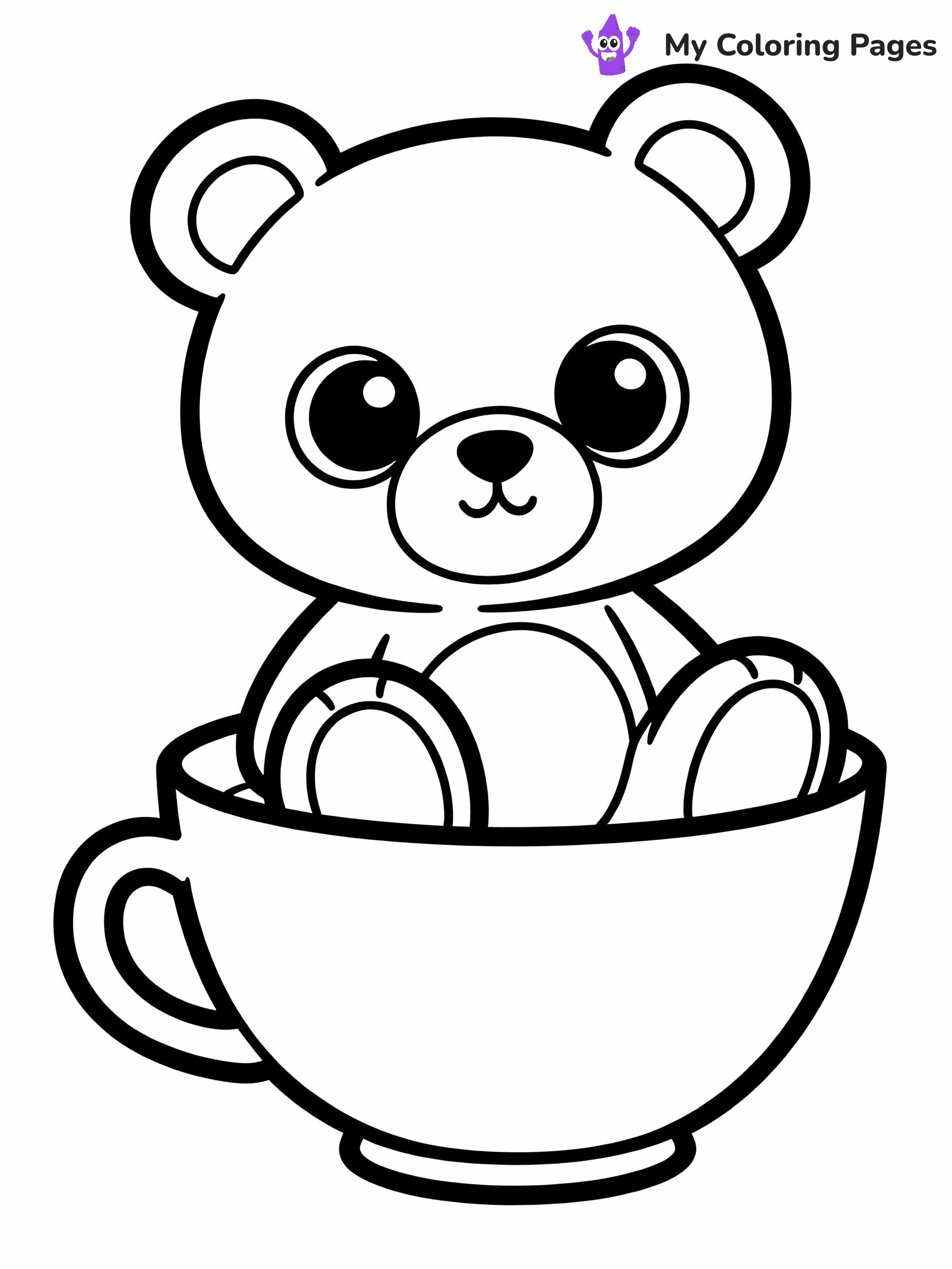 Teddy Bear Coloring Pages - 20