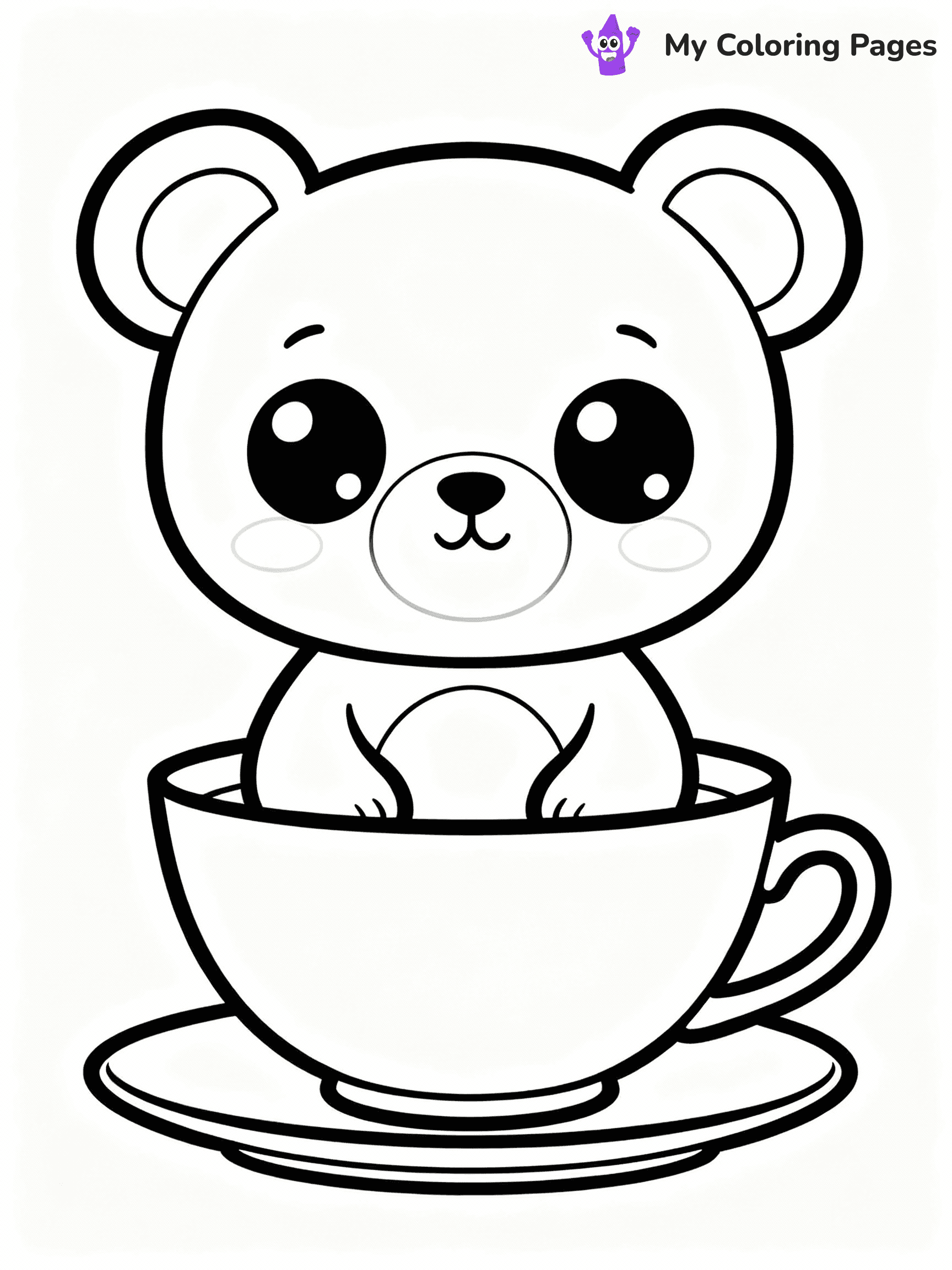 Teddy Bear Coloring Pages - 18
