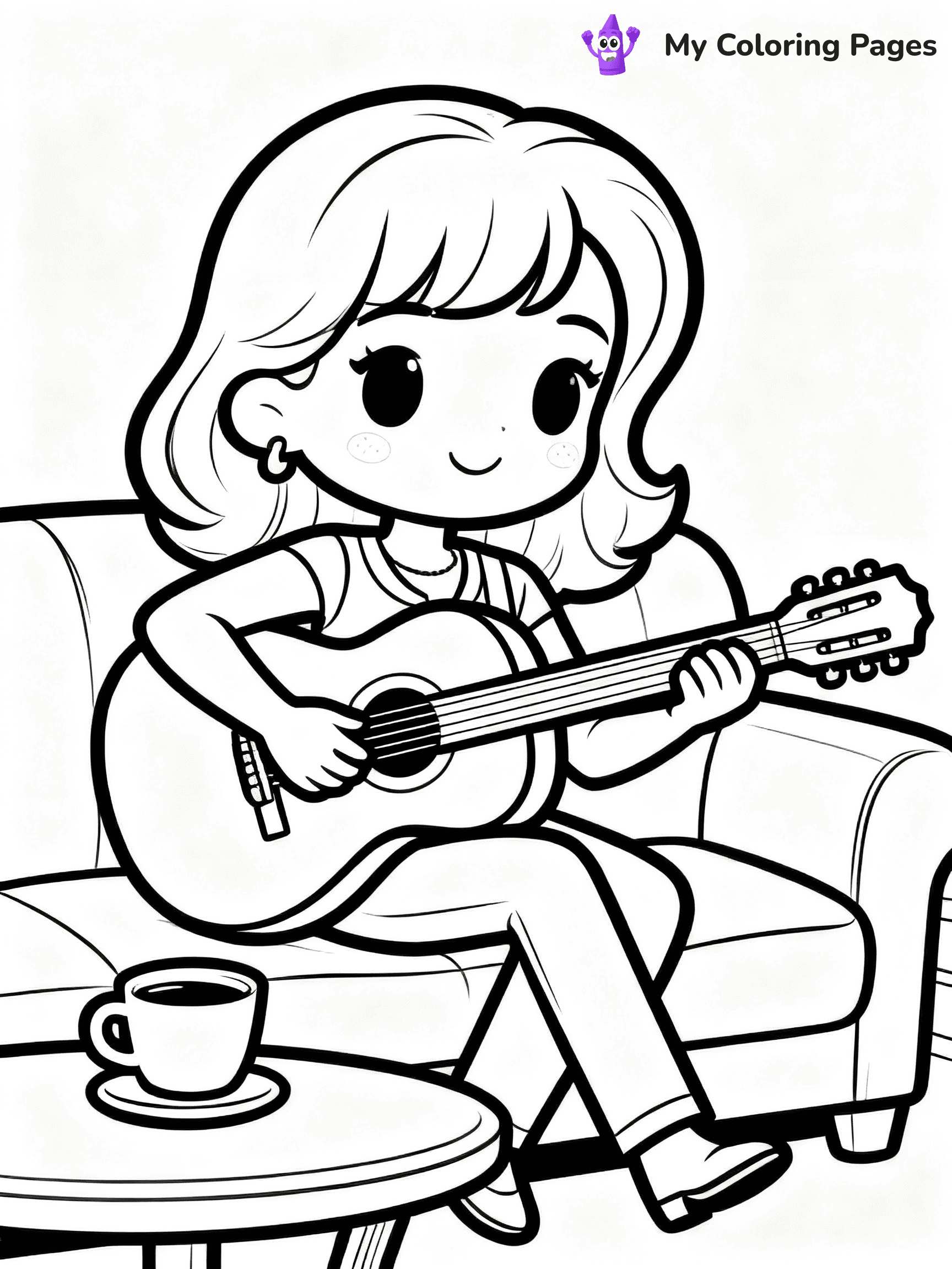 Friends Coloring Pages - 25
