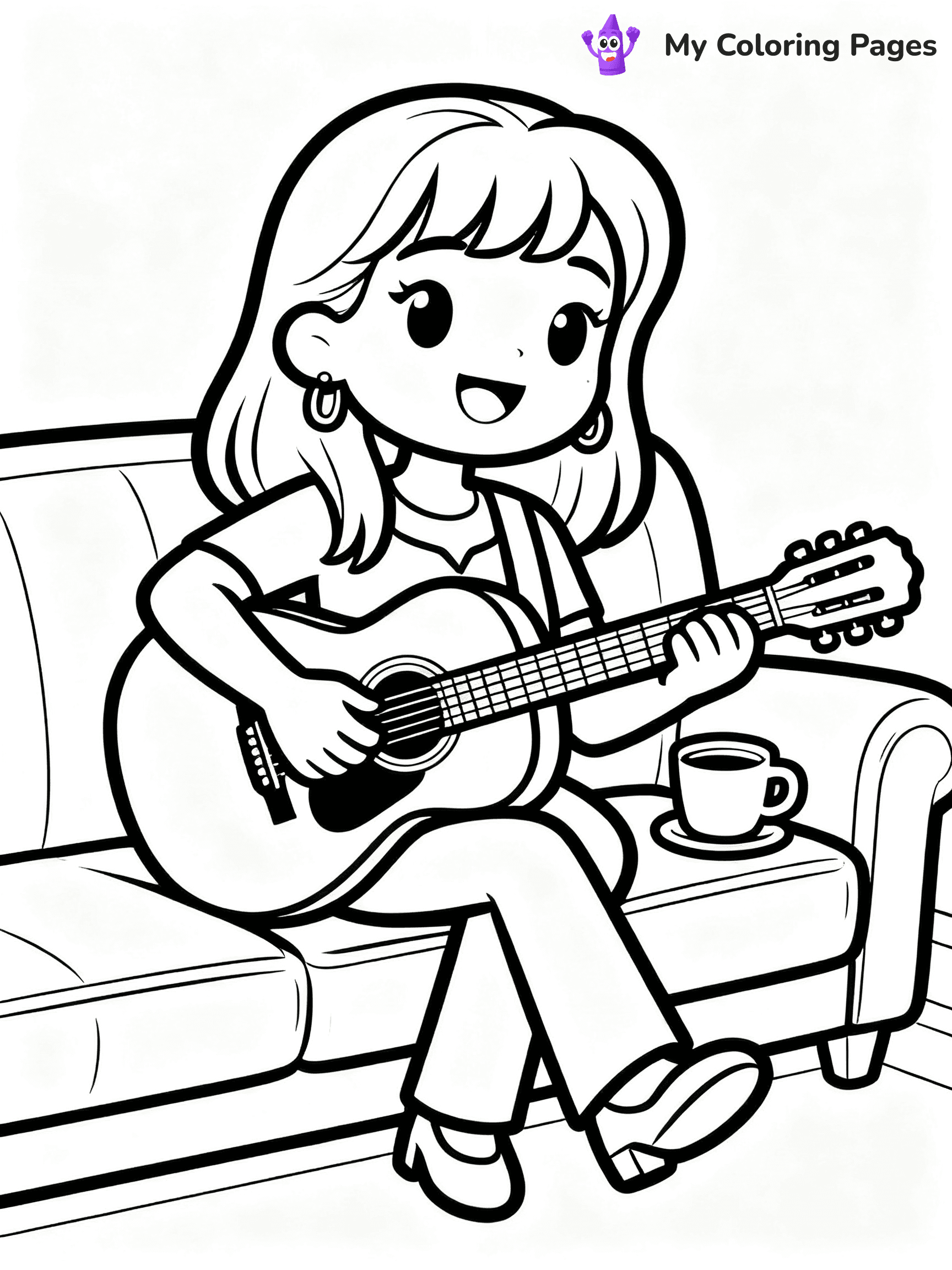 Friends Coloring Pages - 24