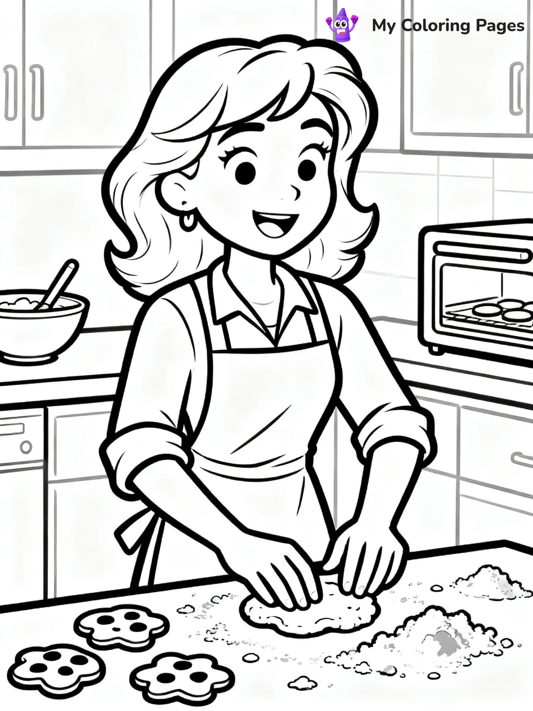 Friends Coloring Pages - 10