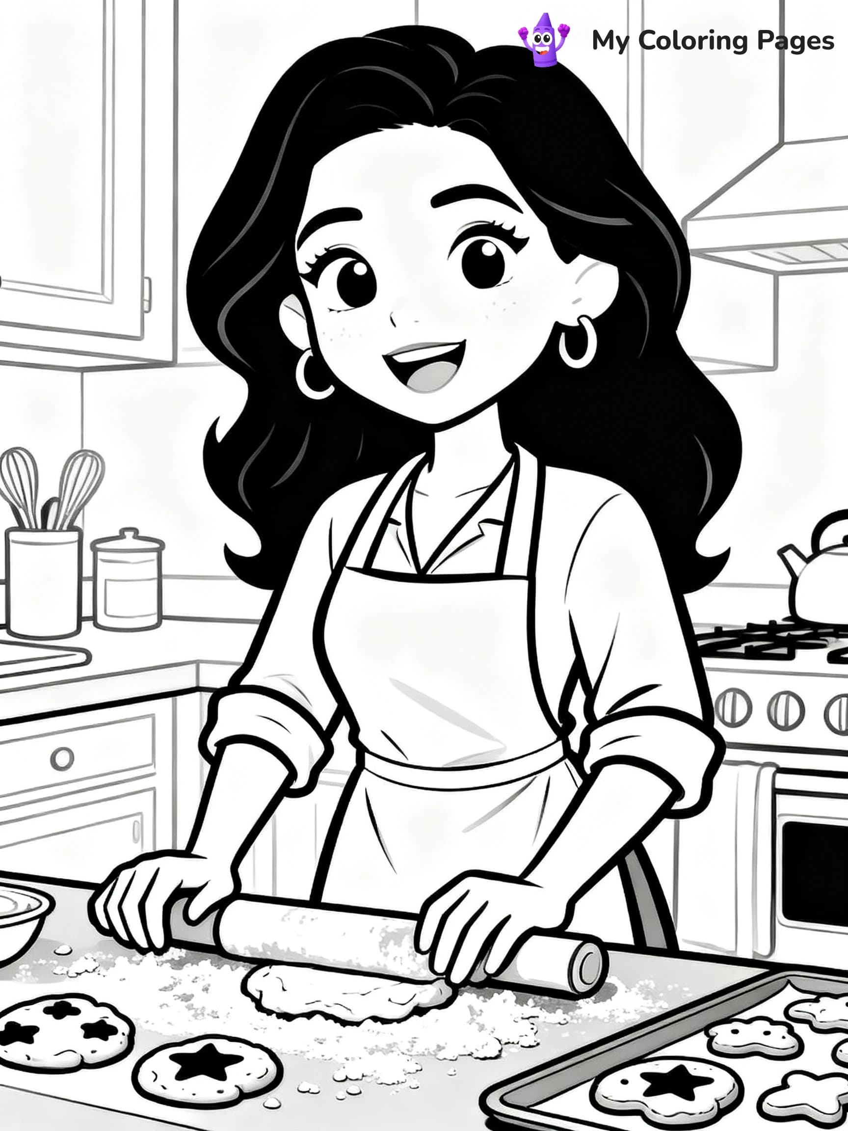 Friends Coloring Pages - 9