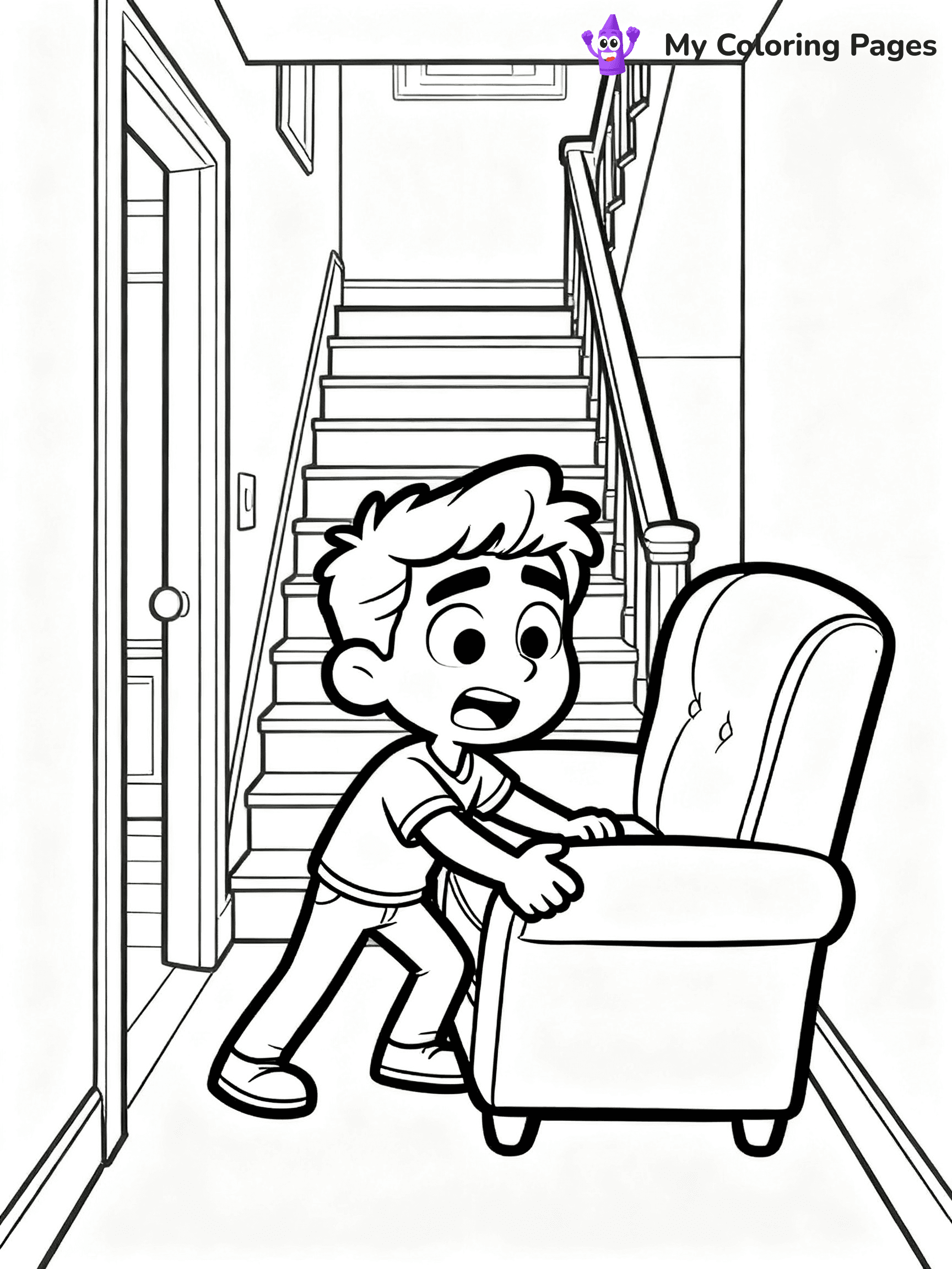 Friends Coloring Pages - 3