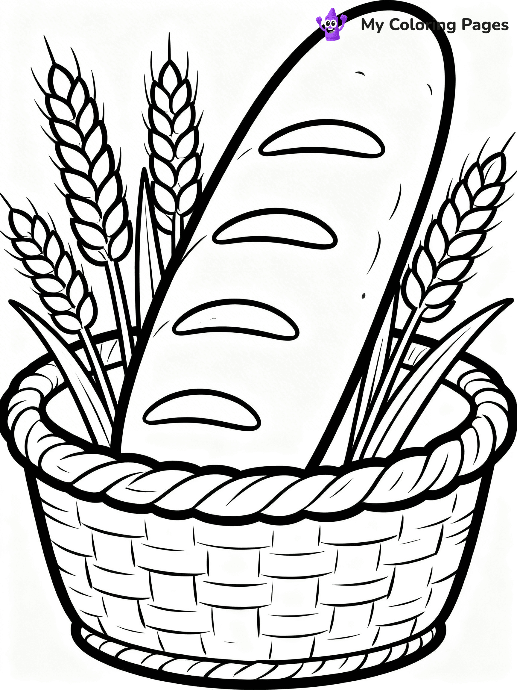 Bread Coloring Pages - 14