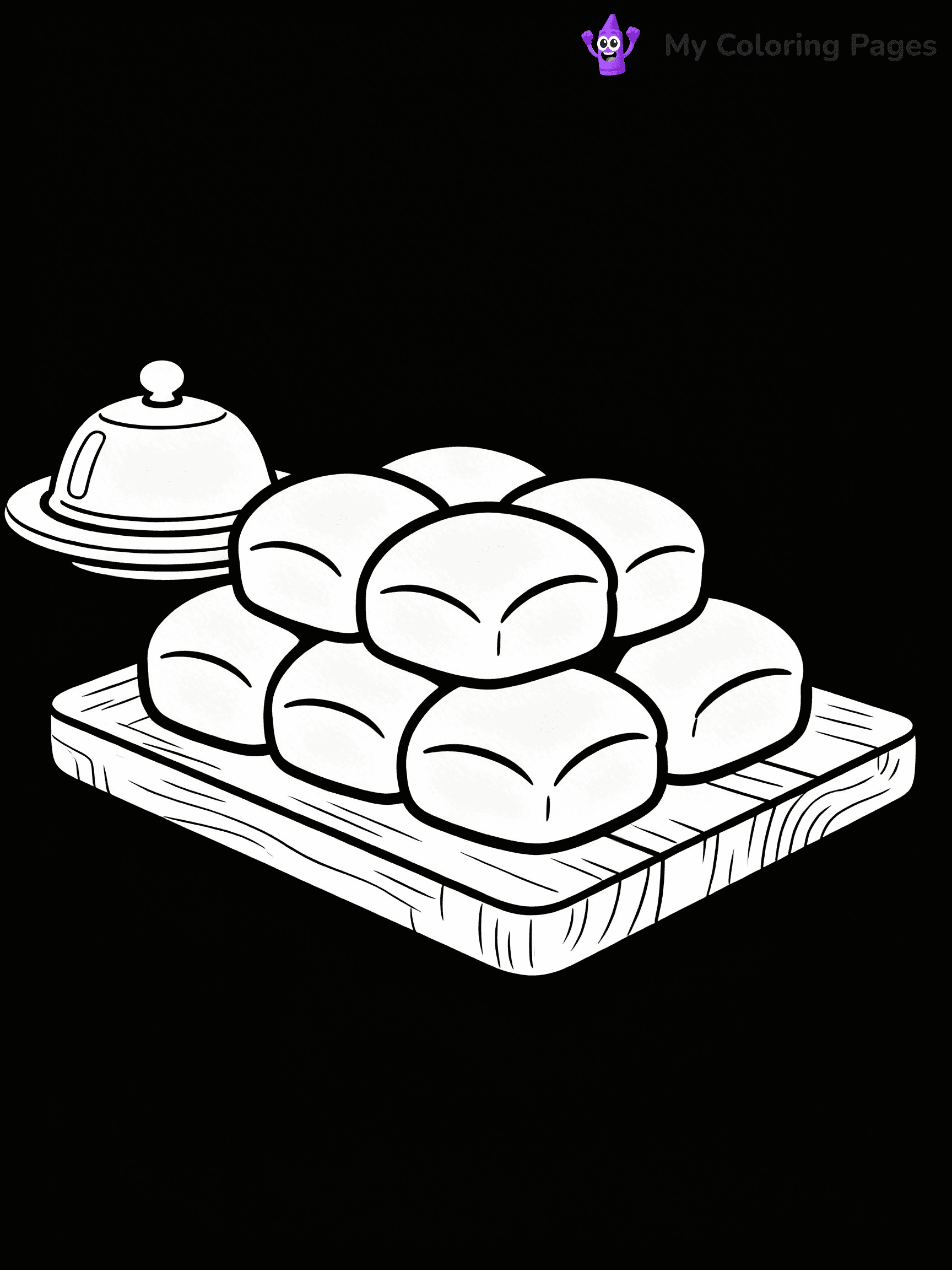 Bread Coloring Pages - 13