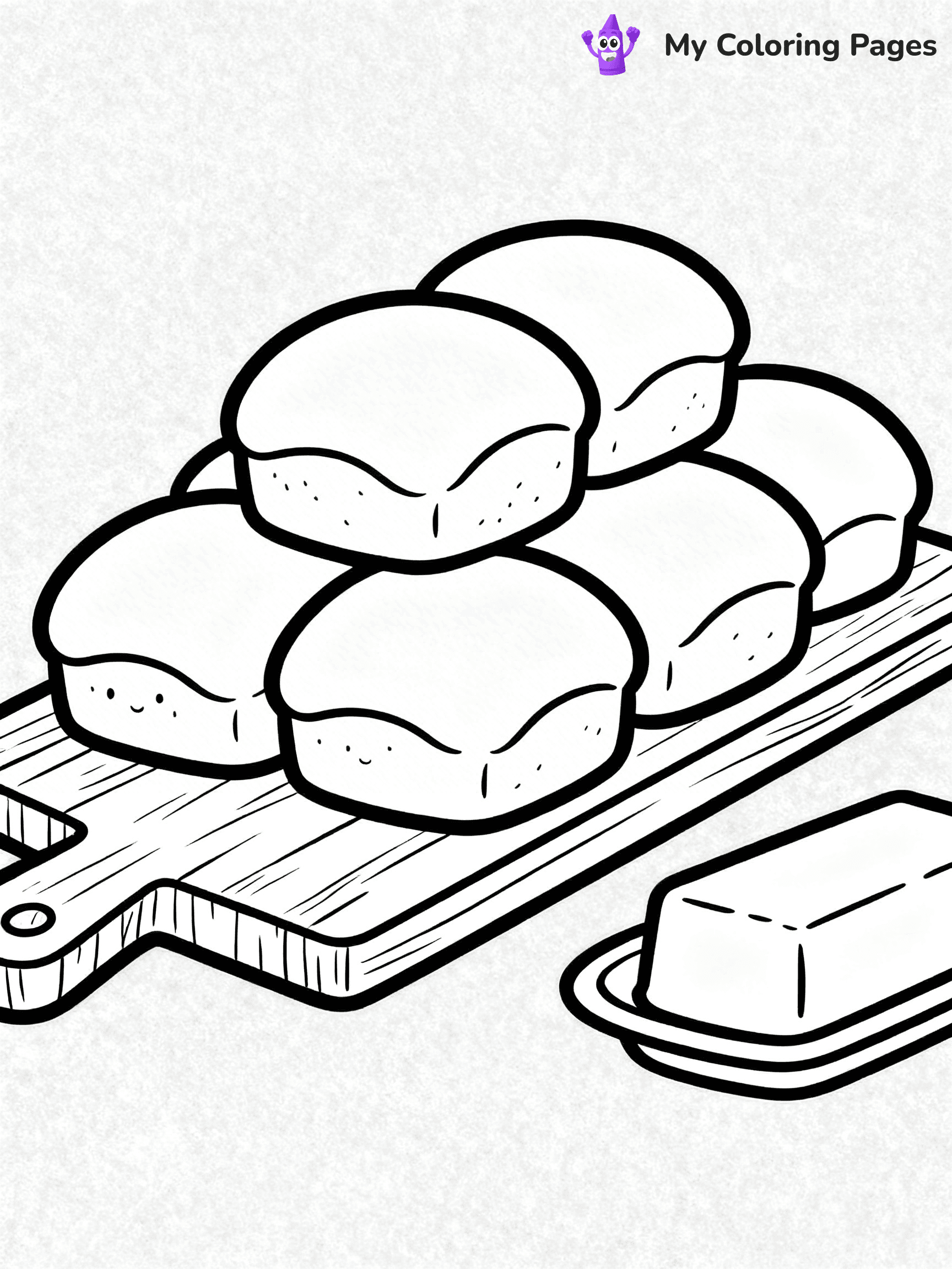 Bread Coloring Pages - 7