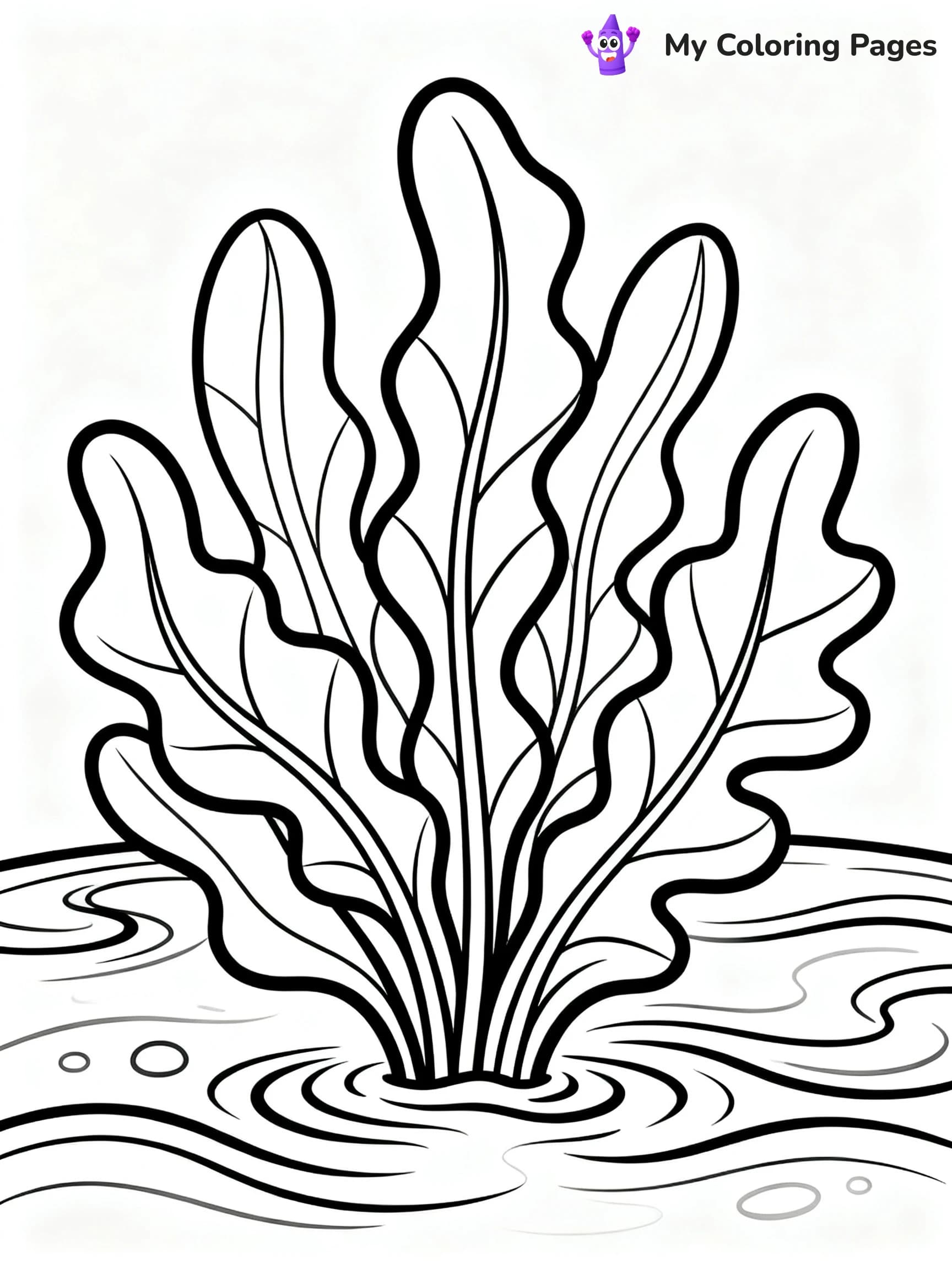 Enchanted Beautiful Mermaid Coloring Pages - 15