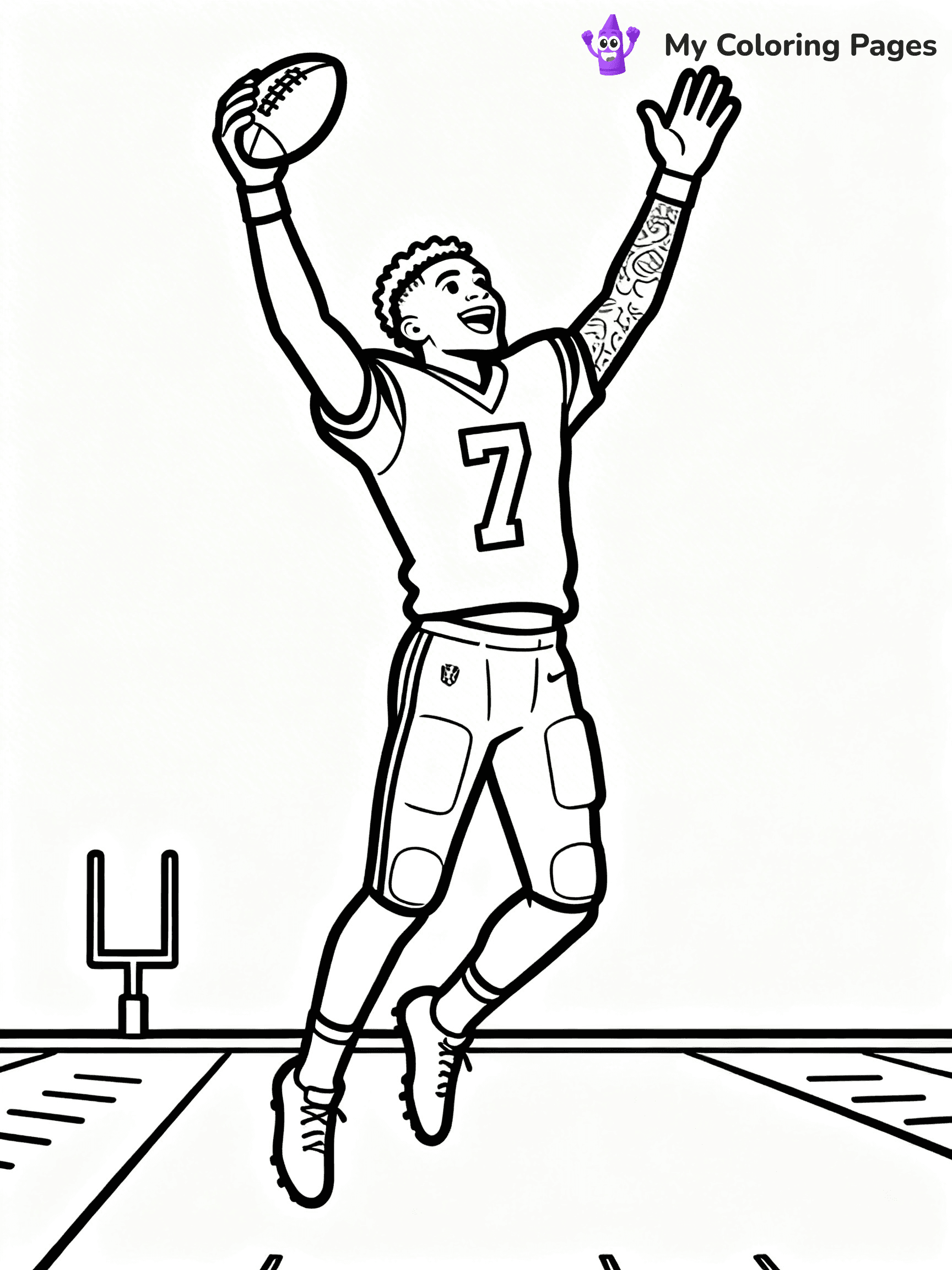 Odell Beckham Coloring Pages - 24