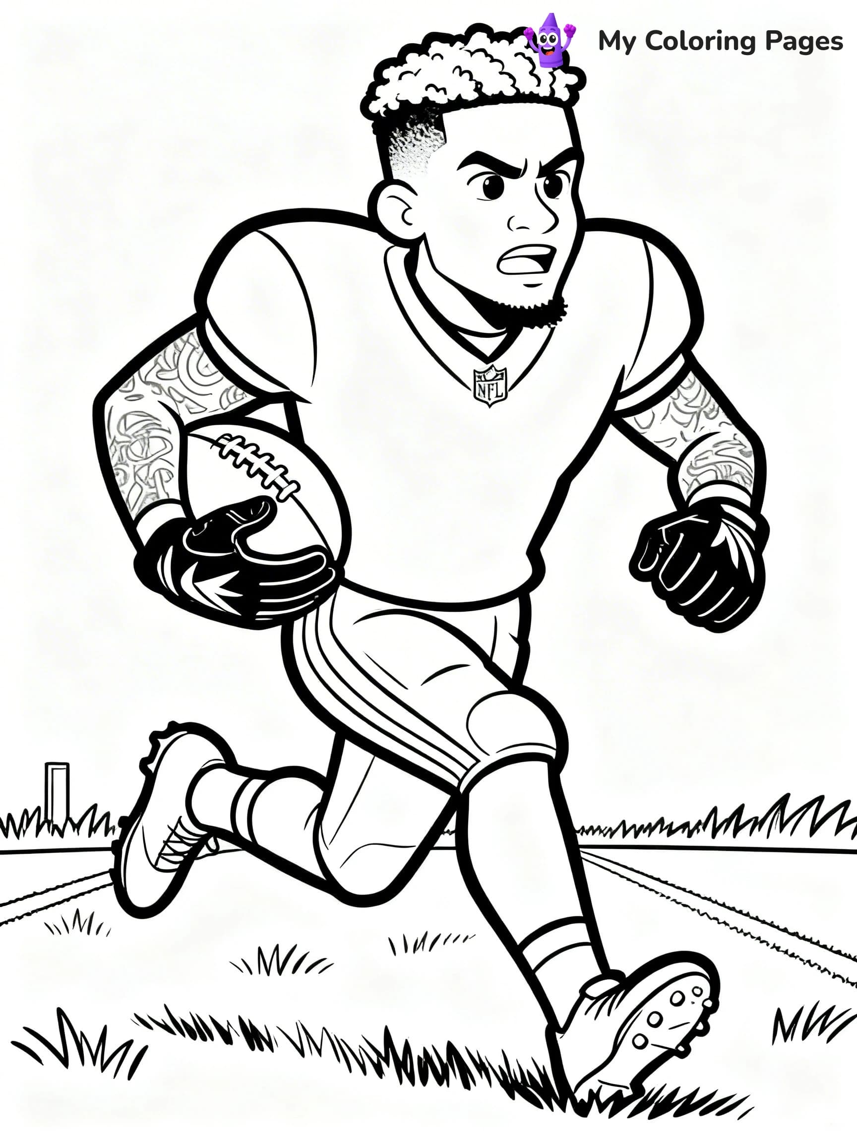 Odell Beckham Coloring Pages - 23