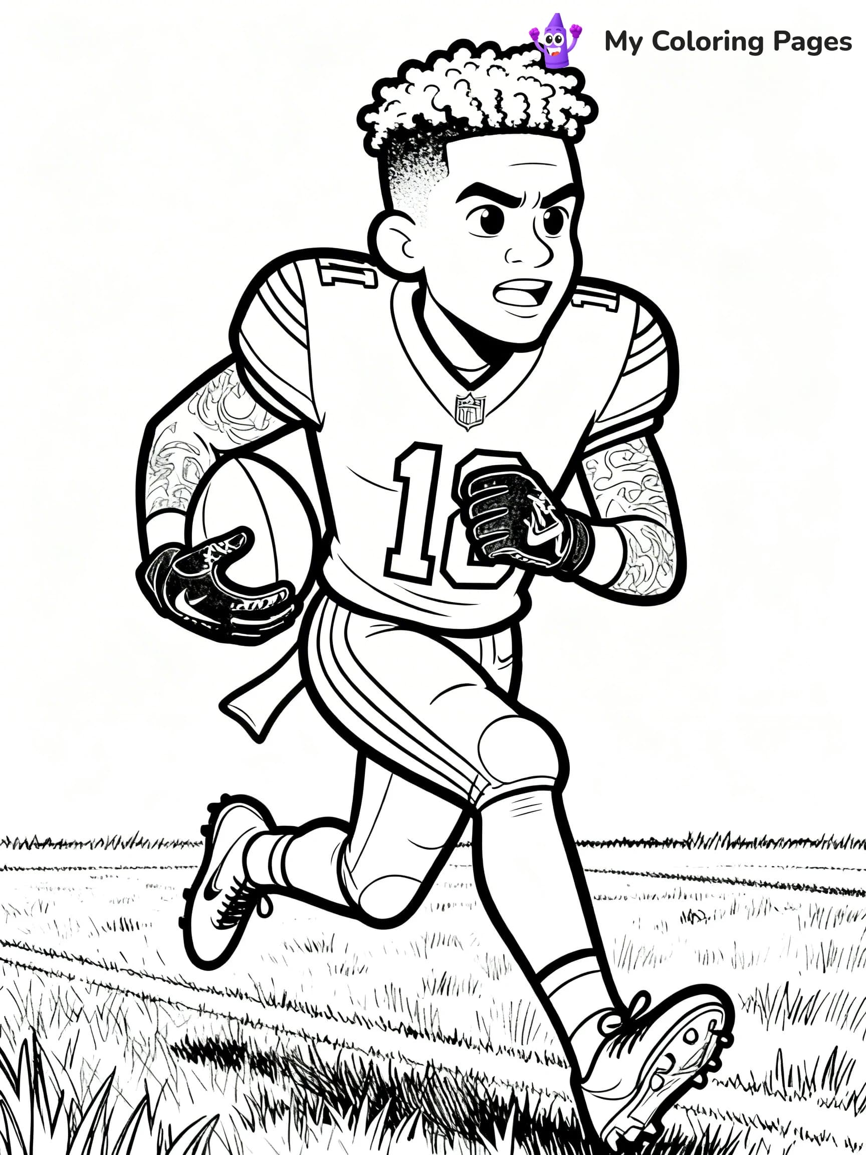 Odell Beckham Coloring Pages - 20
