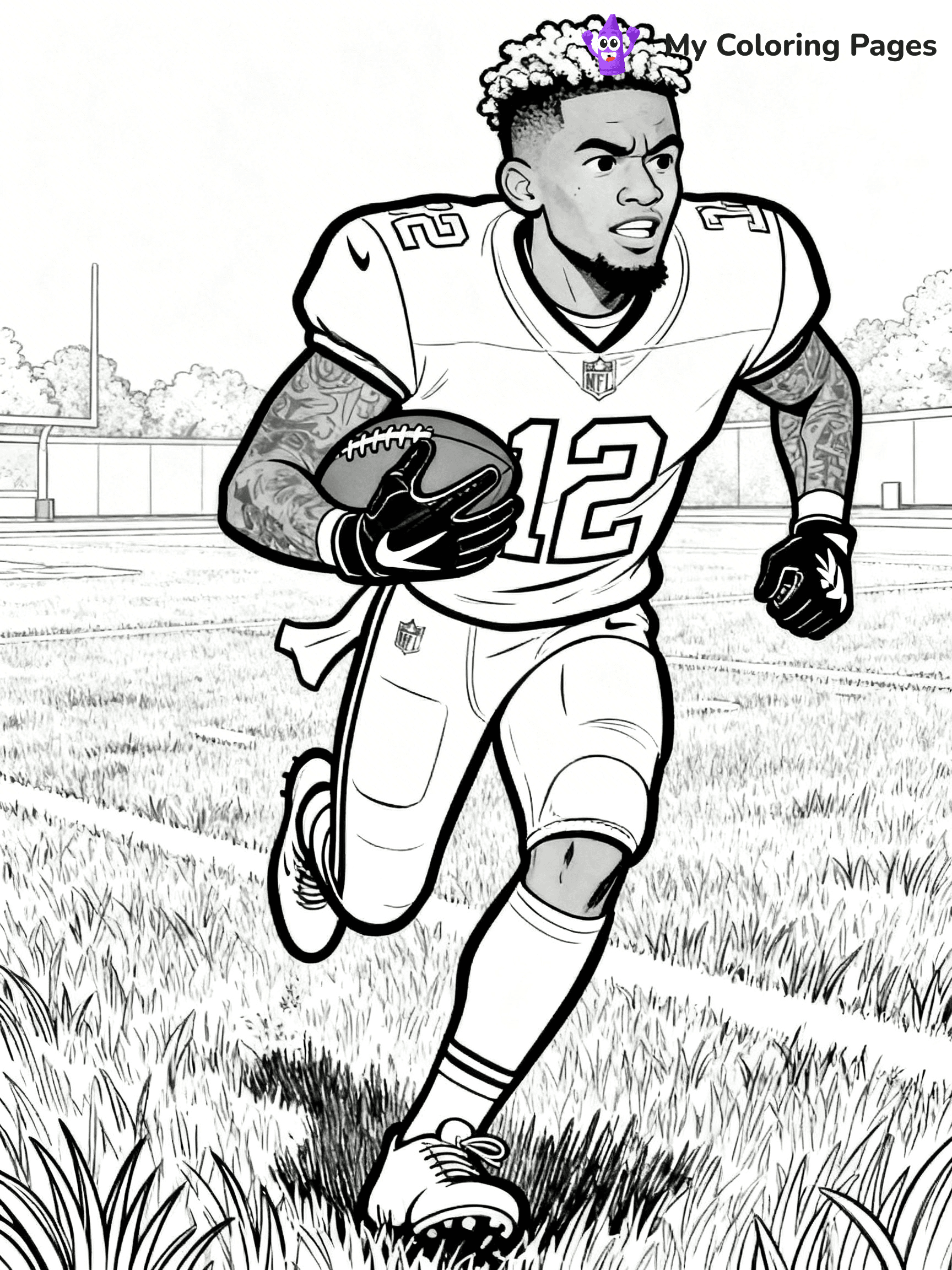 Odell Beckham Coloring Pages - 15