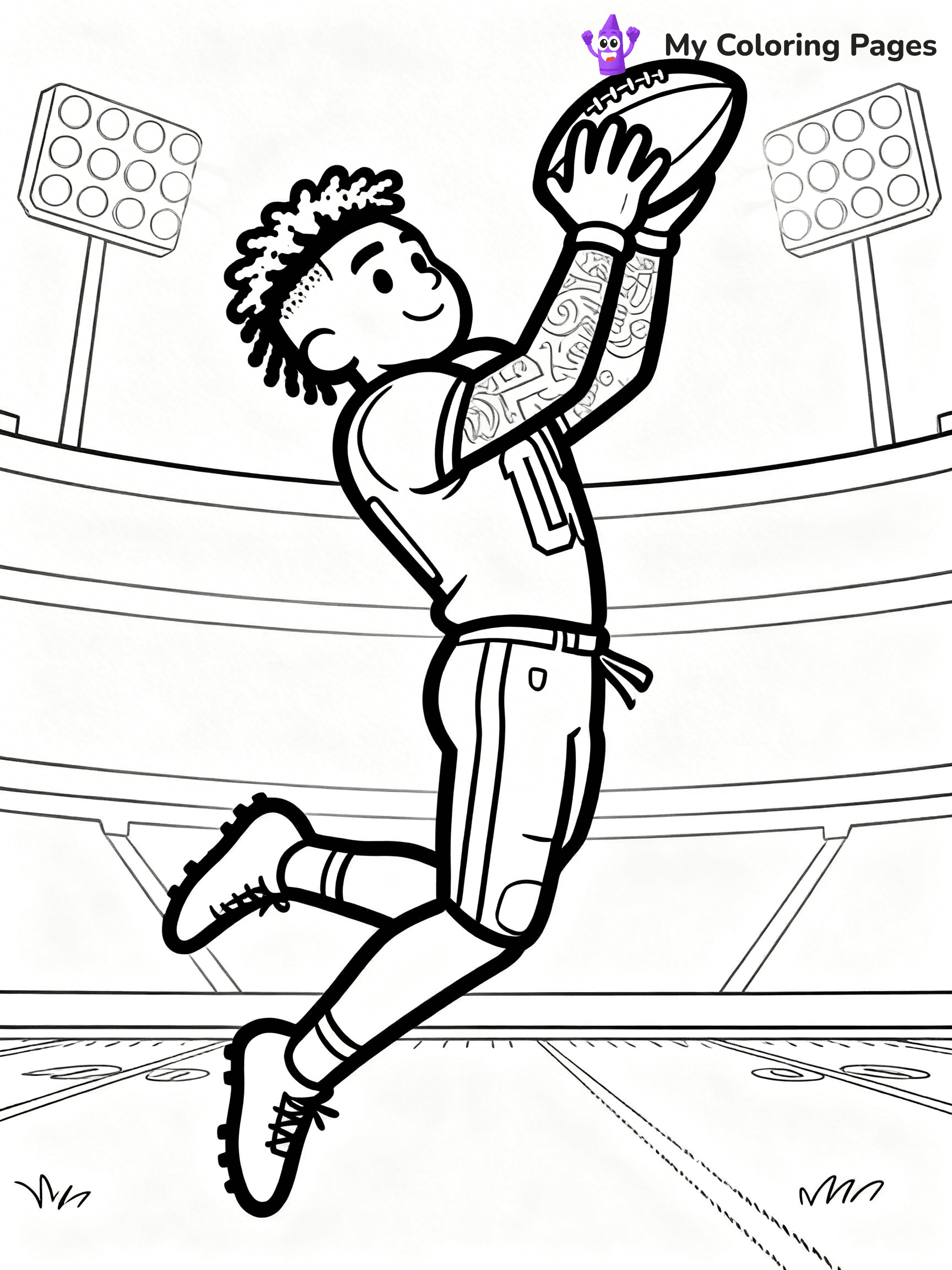 Odell Beckham Coloring Pages - 7