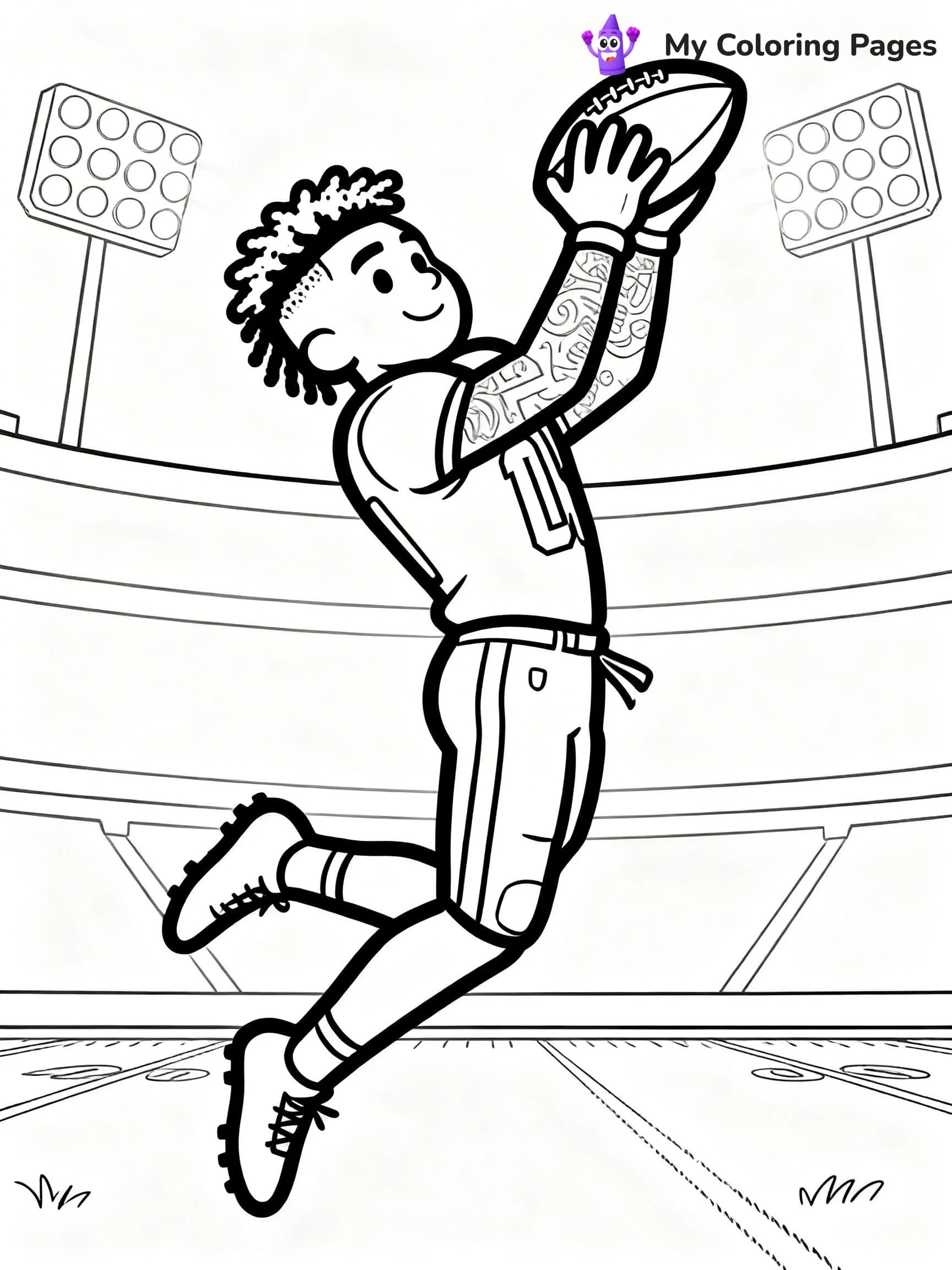Odell Beckham Coloring Pages - 11