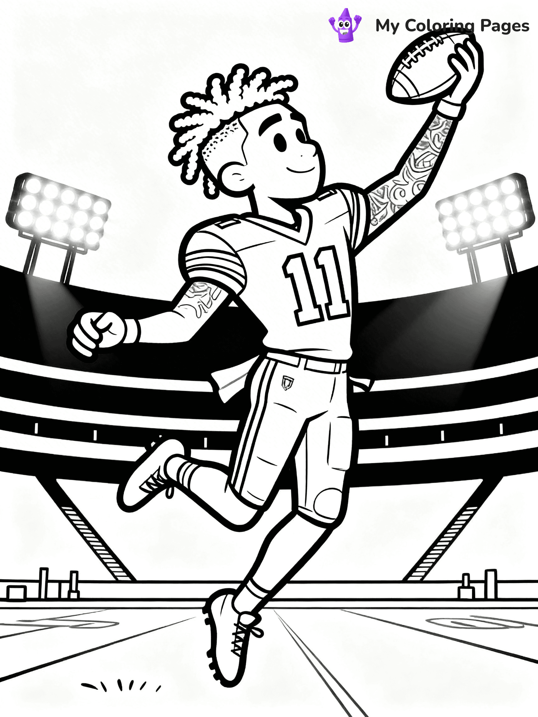 Odell Beckham Coloring Pages - 5