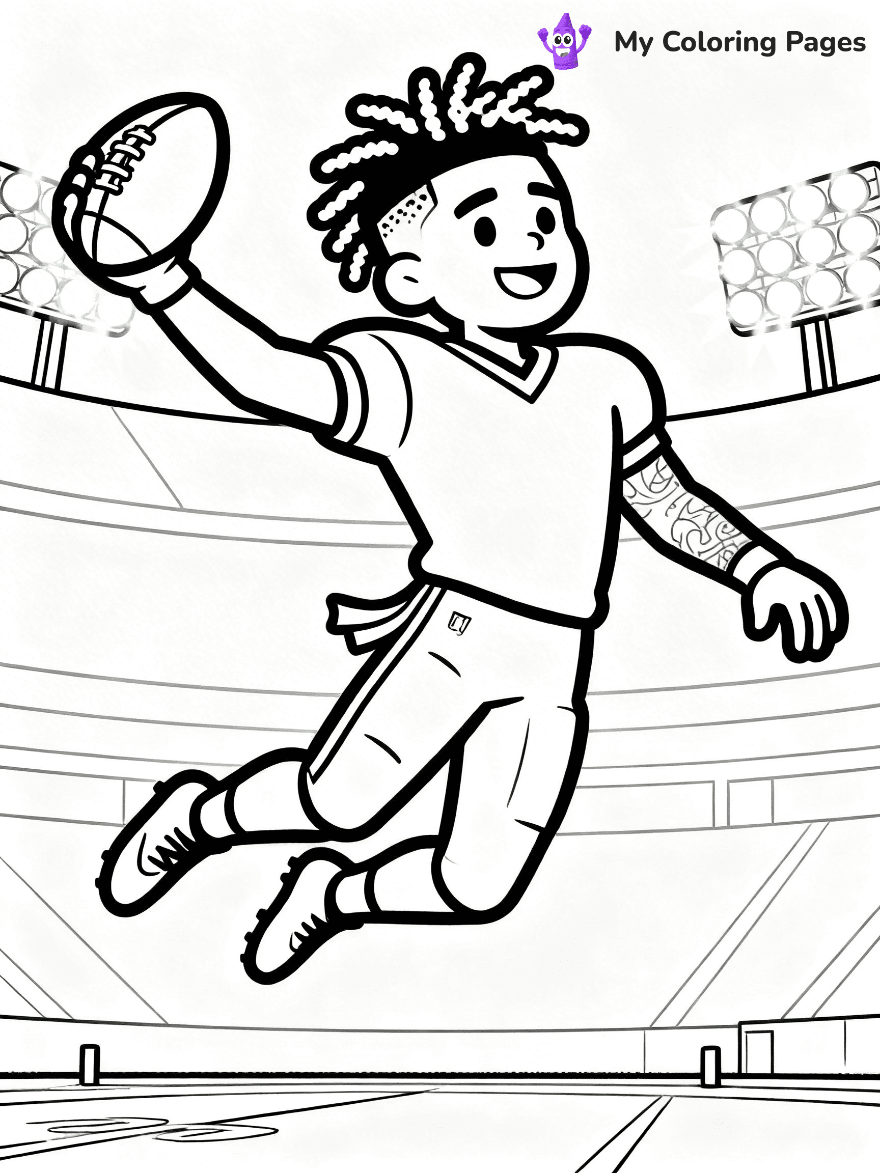 Odell Beckham Coloring Pages - 2