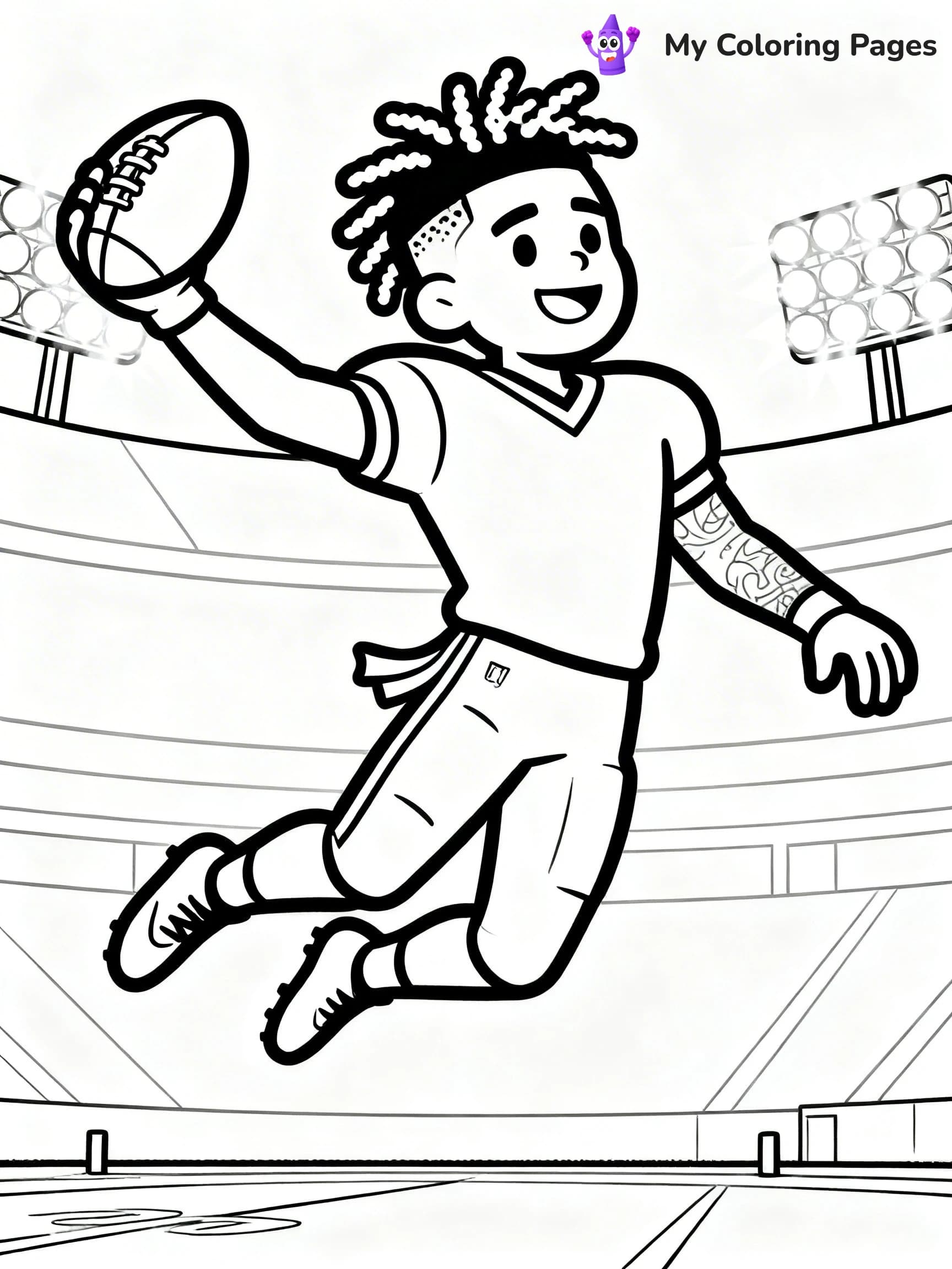 Odell Beckham Coloring Pages - 6