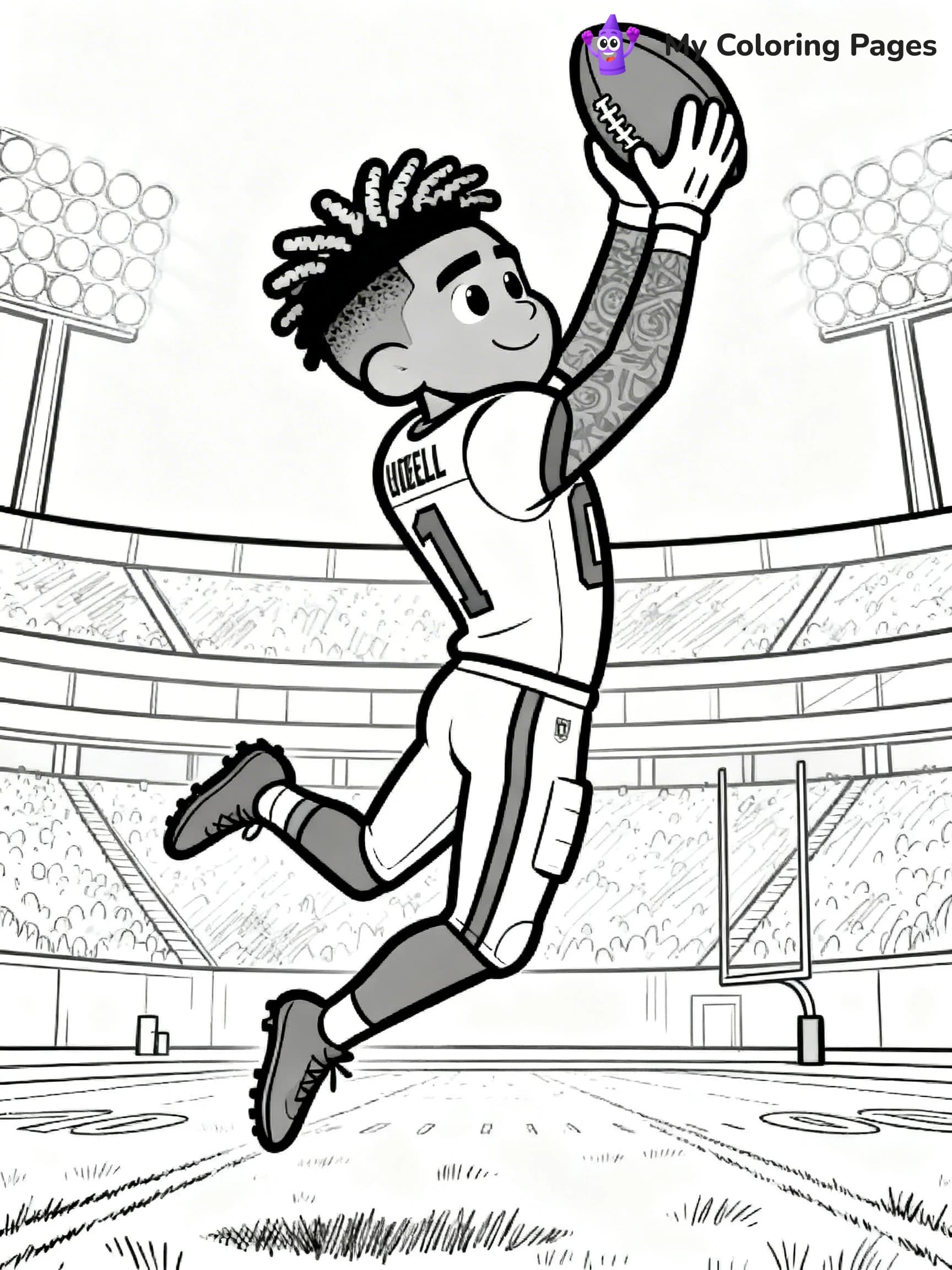 Odell Beckham Coloring Pages - 5