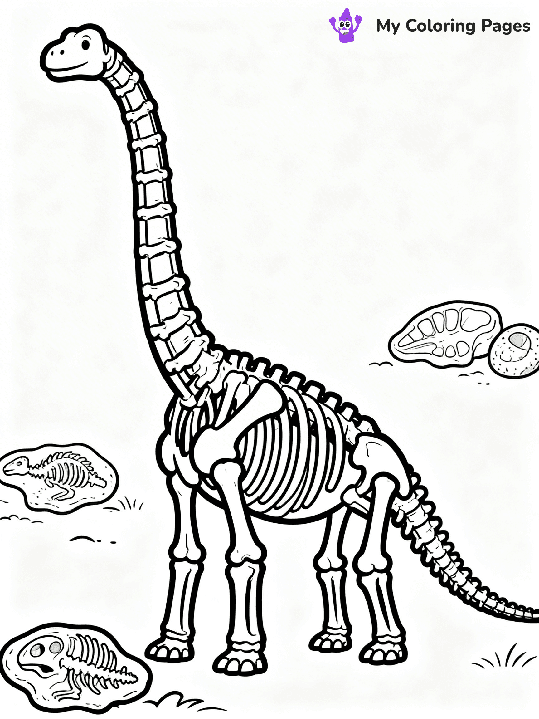 Brachiosaurus Coloring Pages - 24