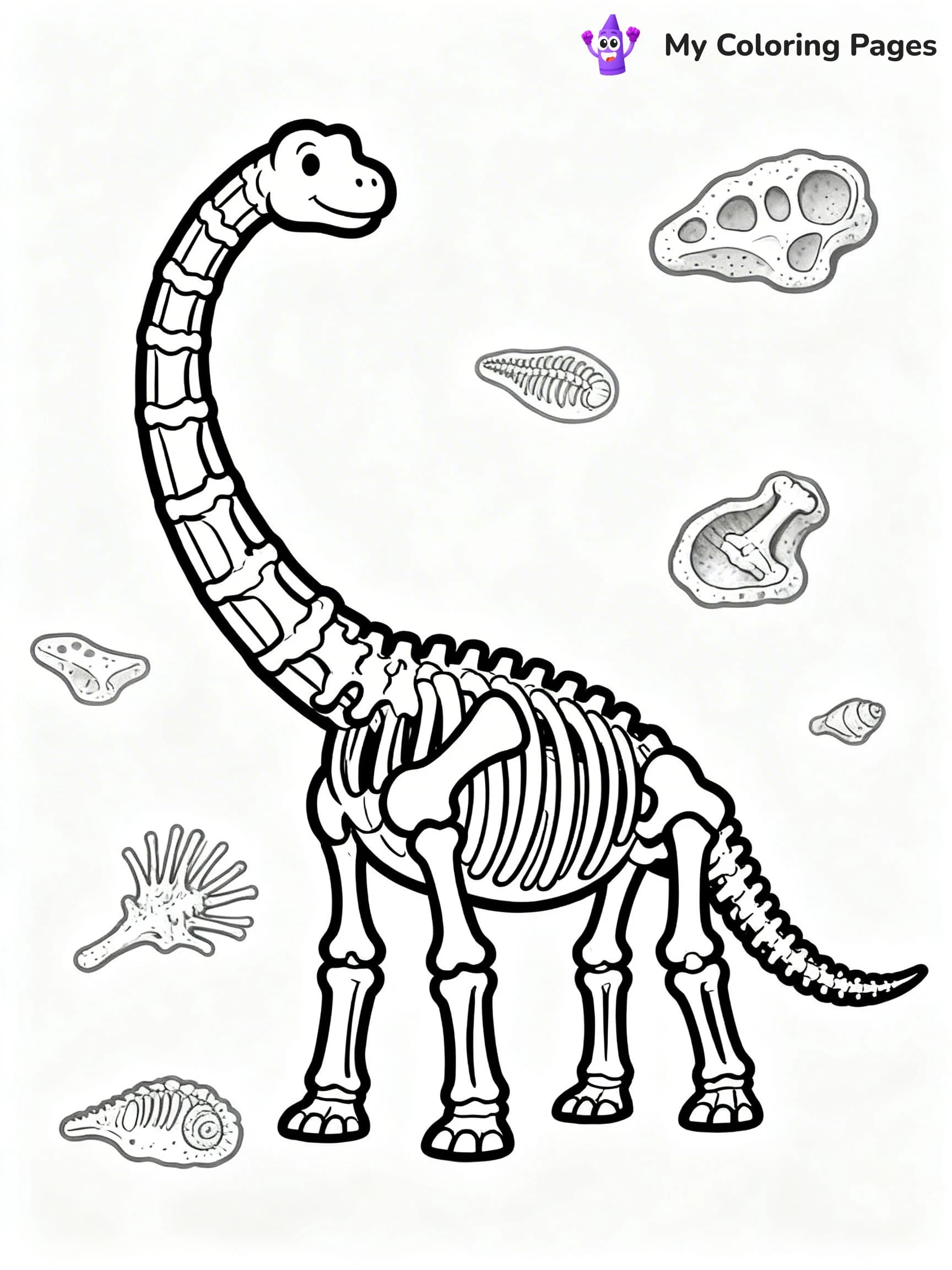 Brachiosaurus Coloring Pages - 22
