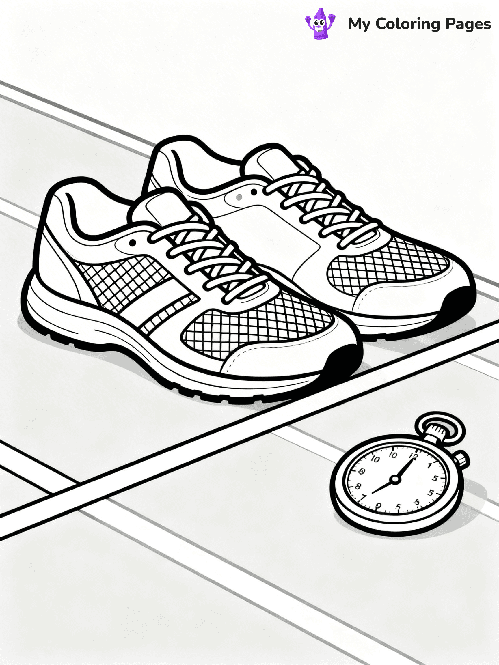 Sneaker Coloring Pages - 42