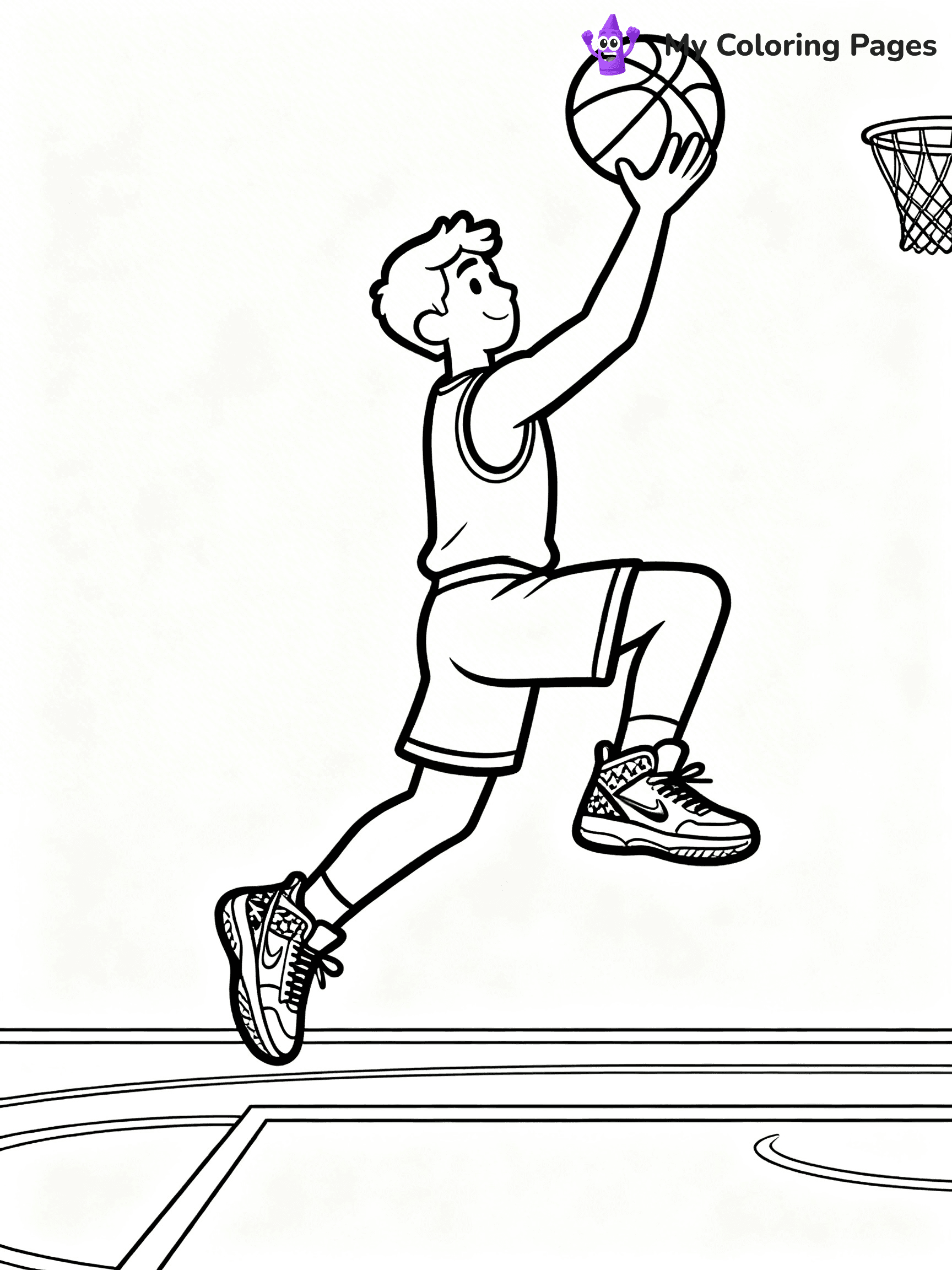 Sneaker Coloring Pages - 29