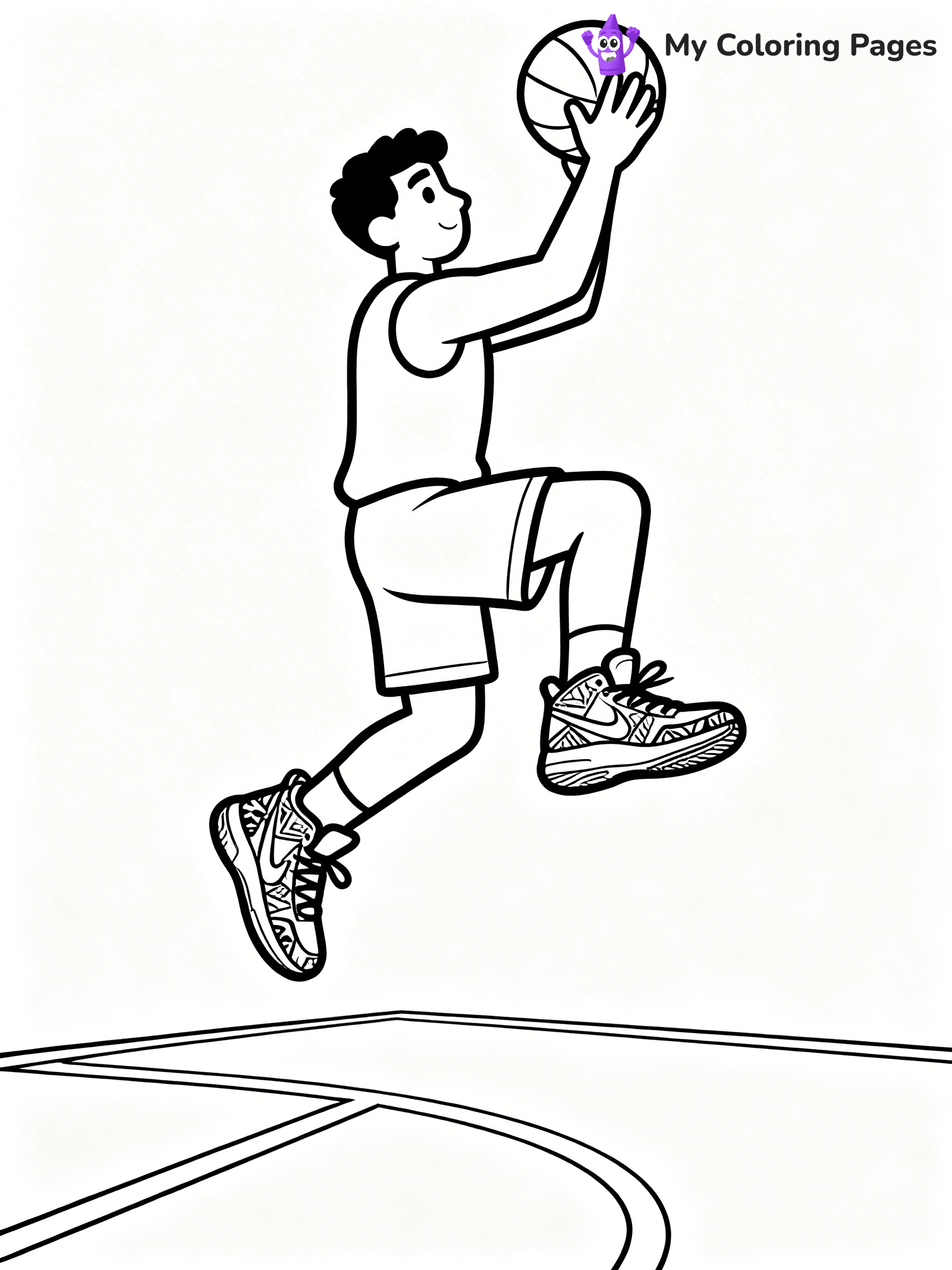Sneaker Coloring Pages - 28