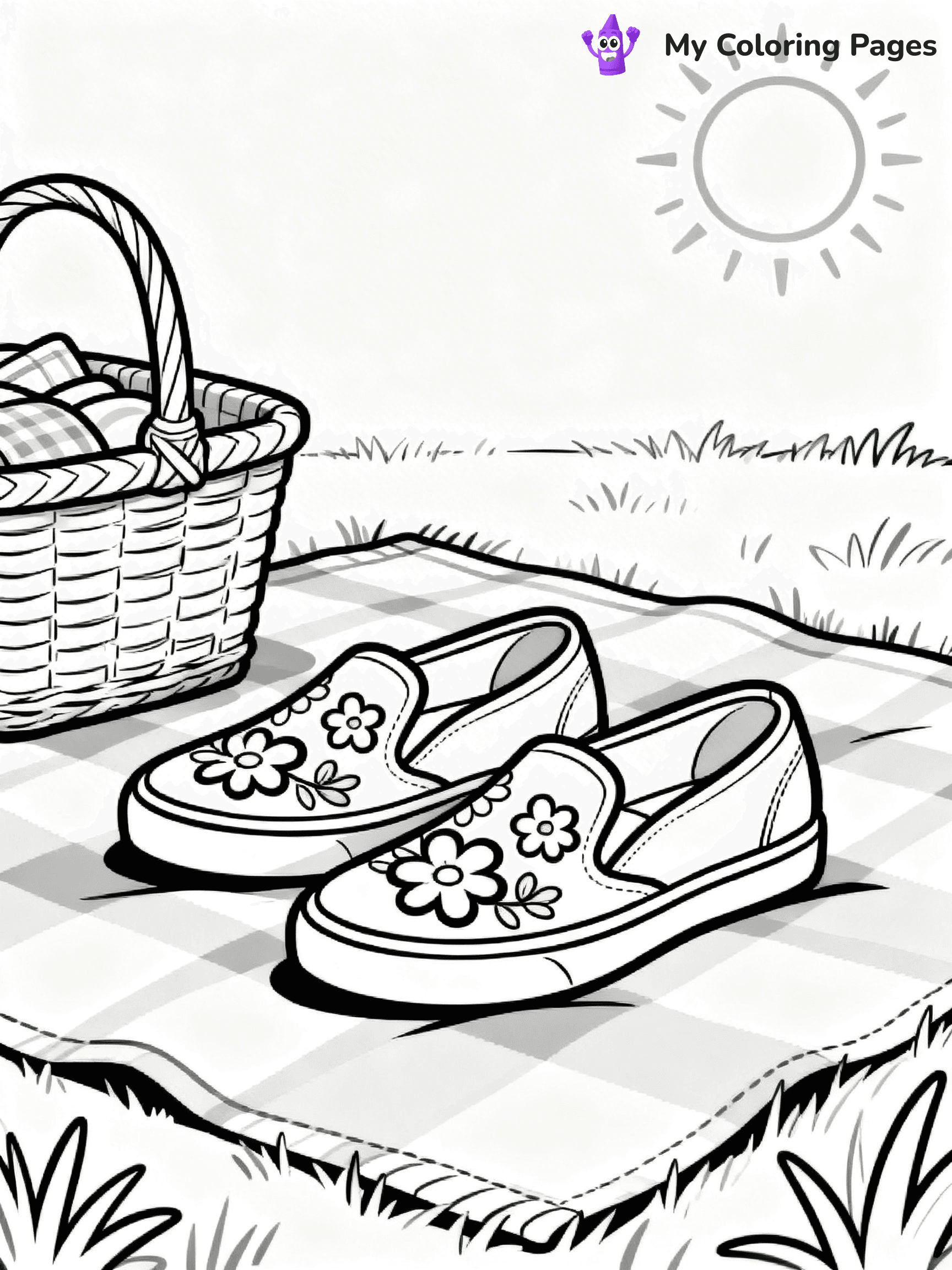 Sneaker Coloring Pages - 21