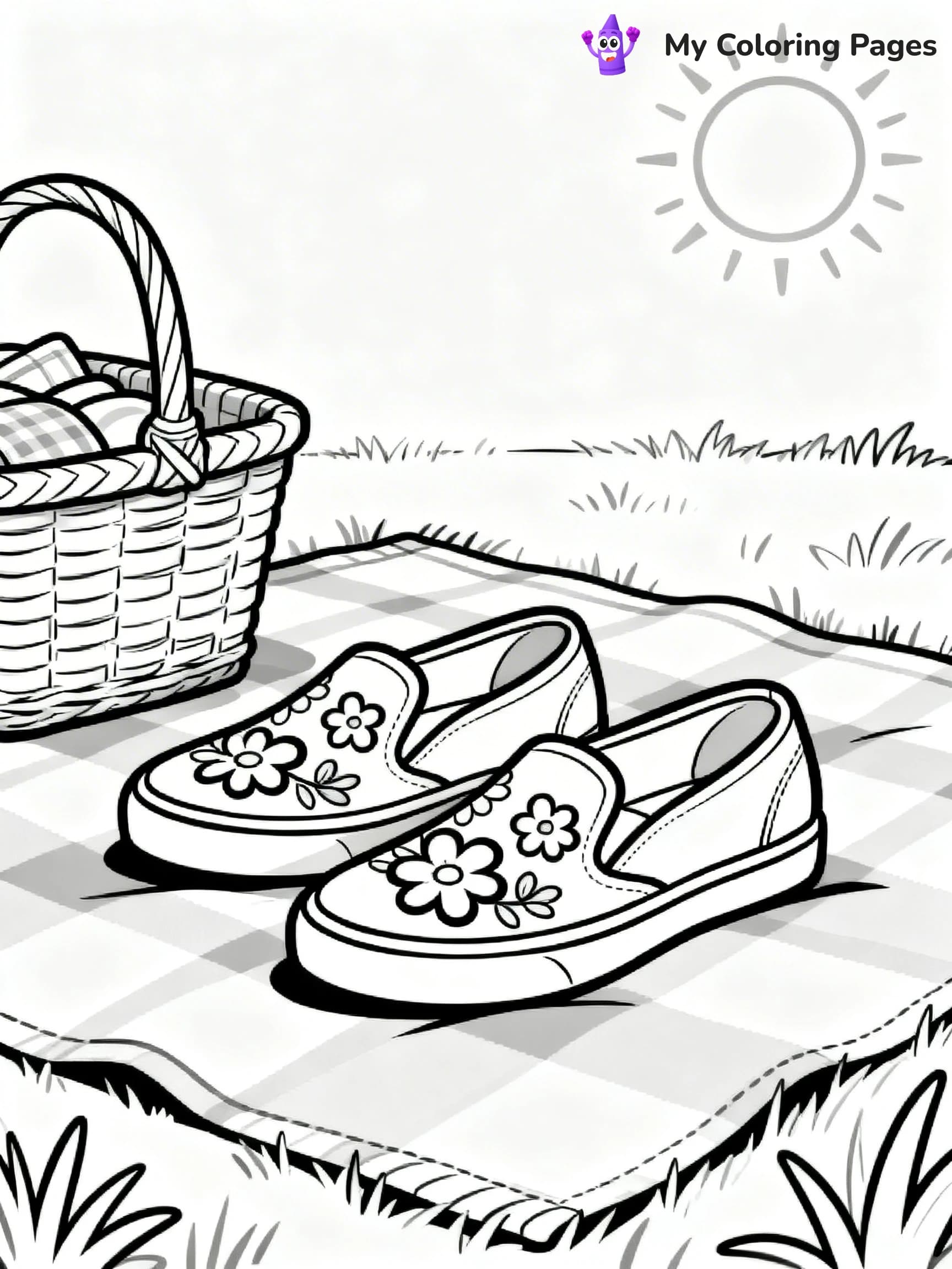 Sneaker Coloring Pages - 21