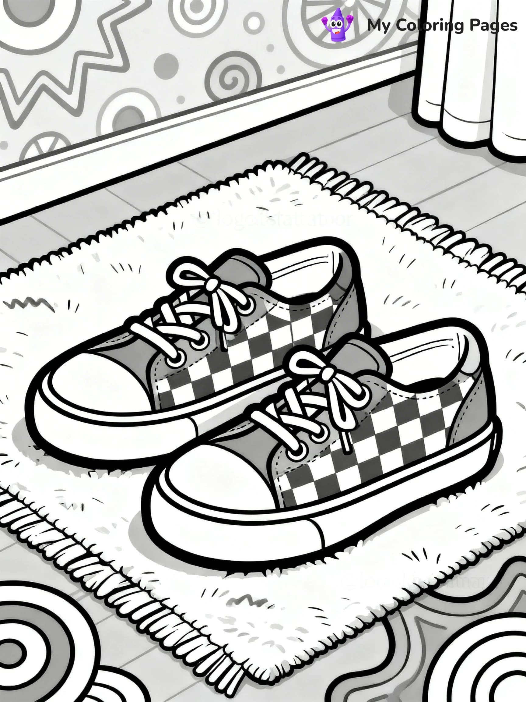 Sneaker Coloring Pages - 14