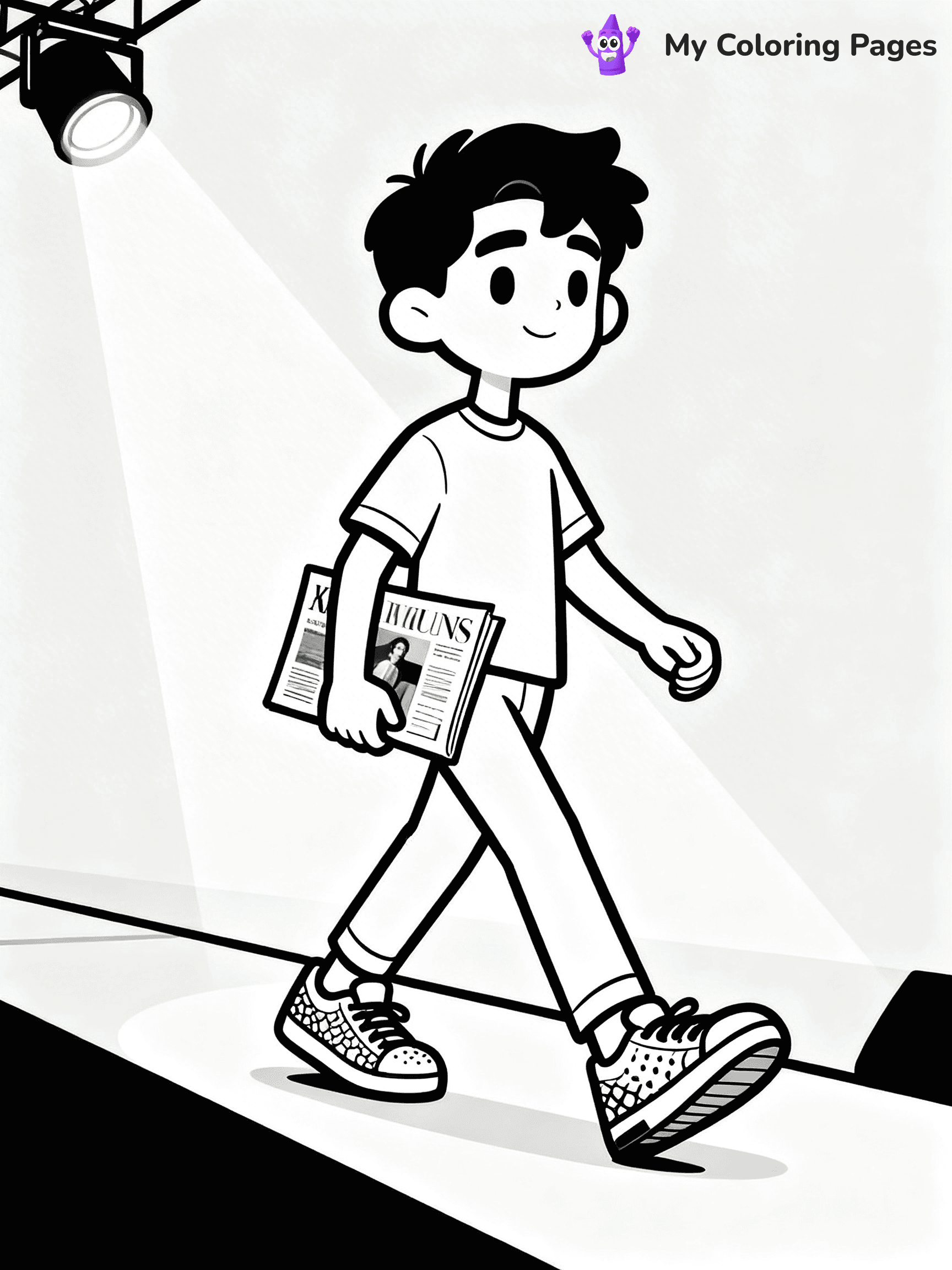 Sneaker Coloring Pages - 5