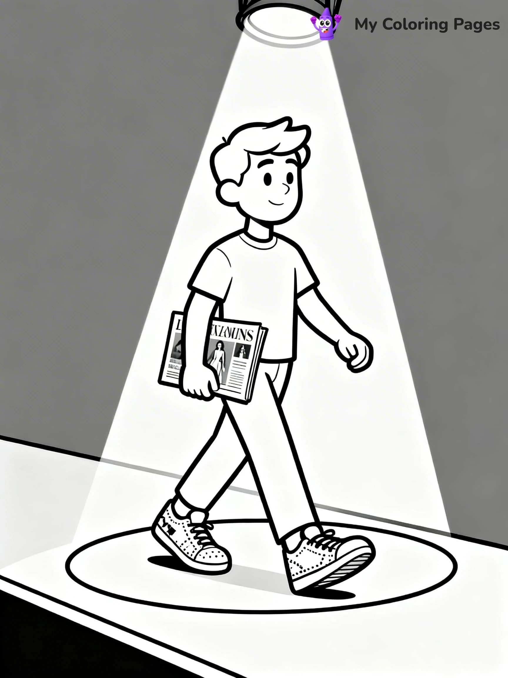 Sneaker Coloring Pages - 4