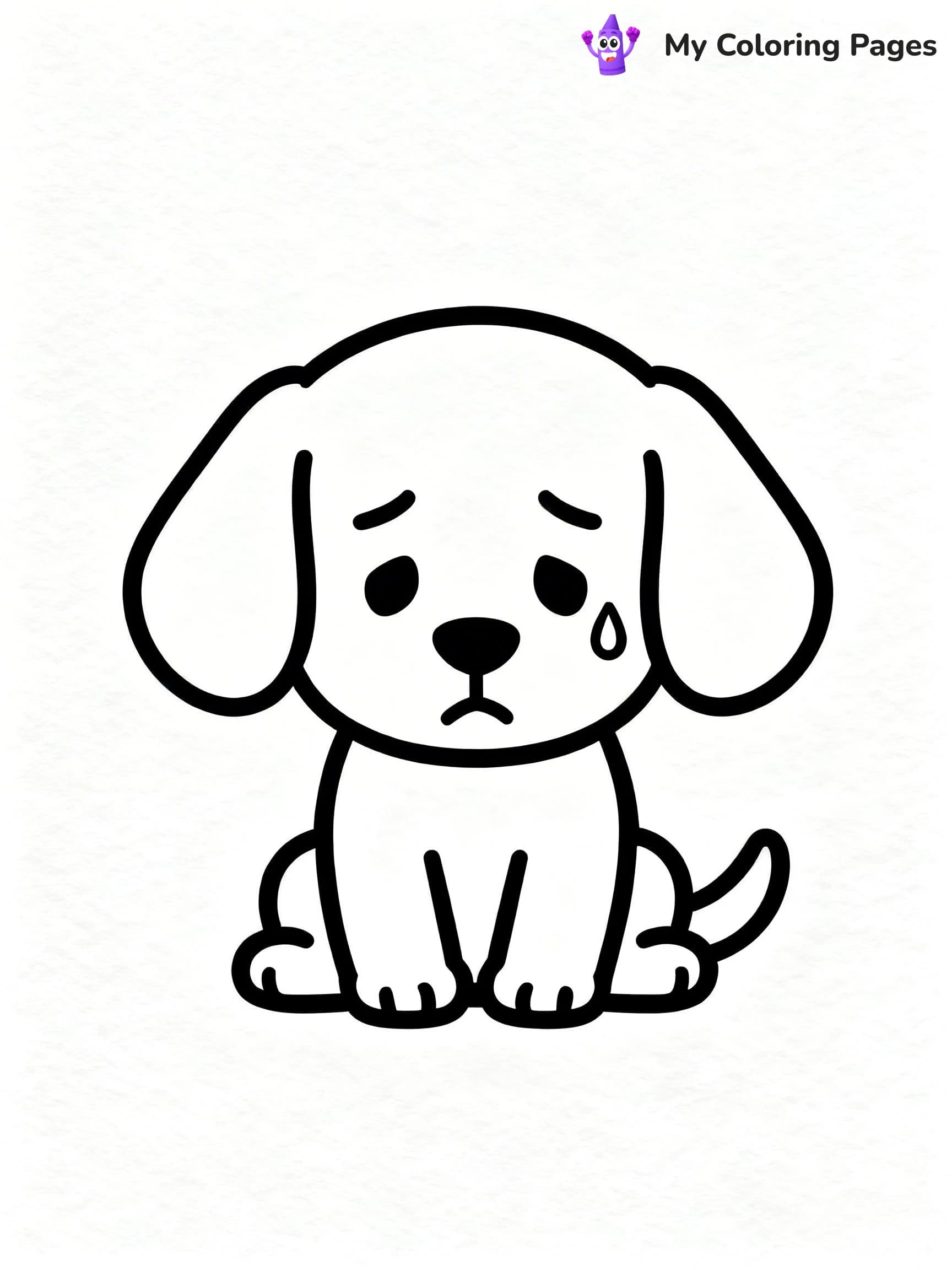 Sad Face Coloring Pages - 22