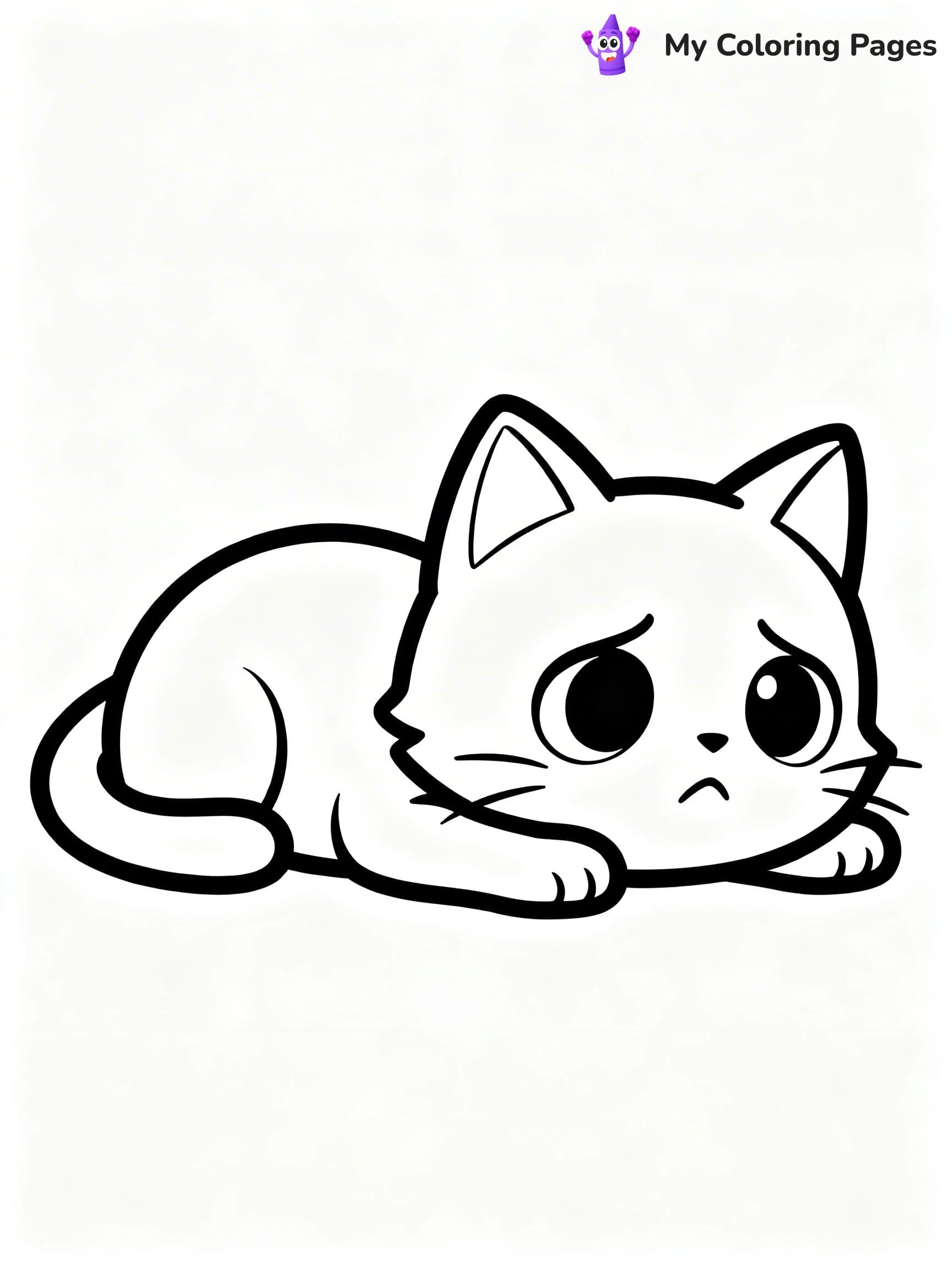 Sad Face Coloring Pages - 16