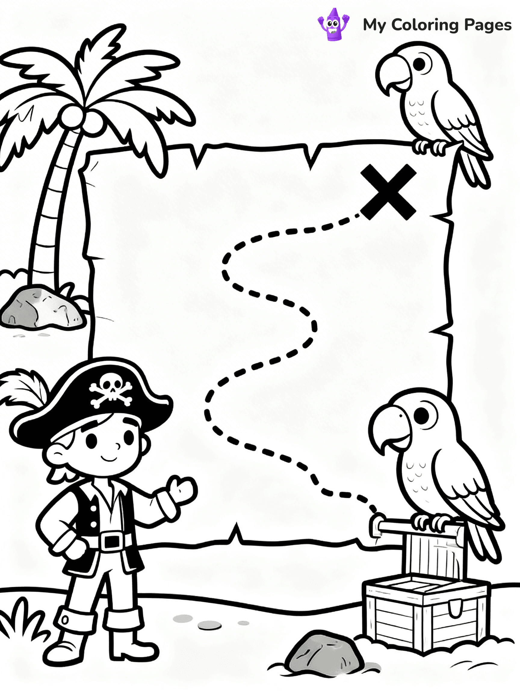 Map Coloring Pages - 36