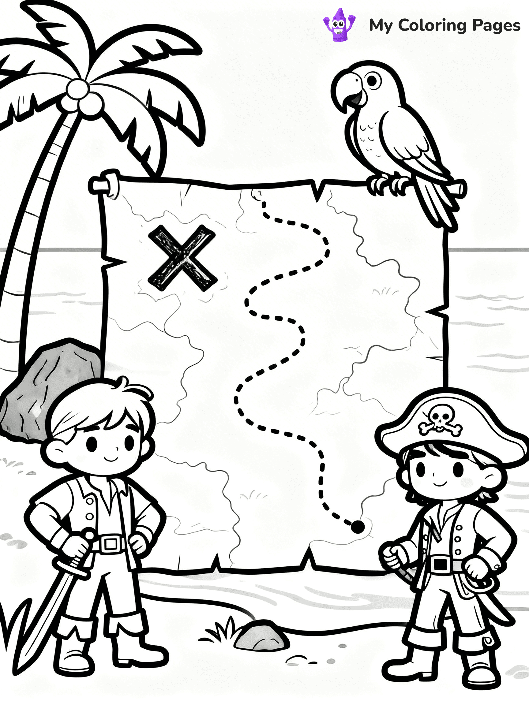 Map Coloring Pages - 35