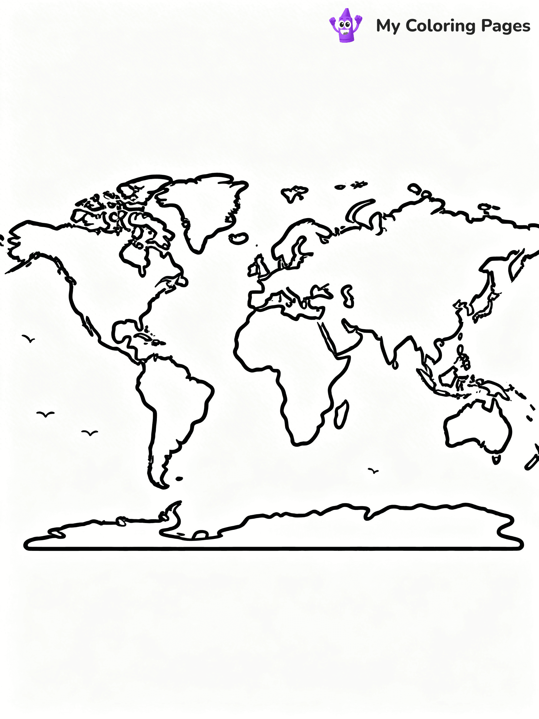 Map Coloring Pages - 34