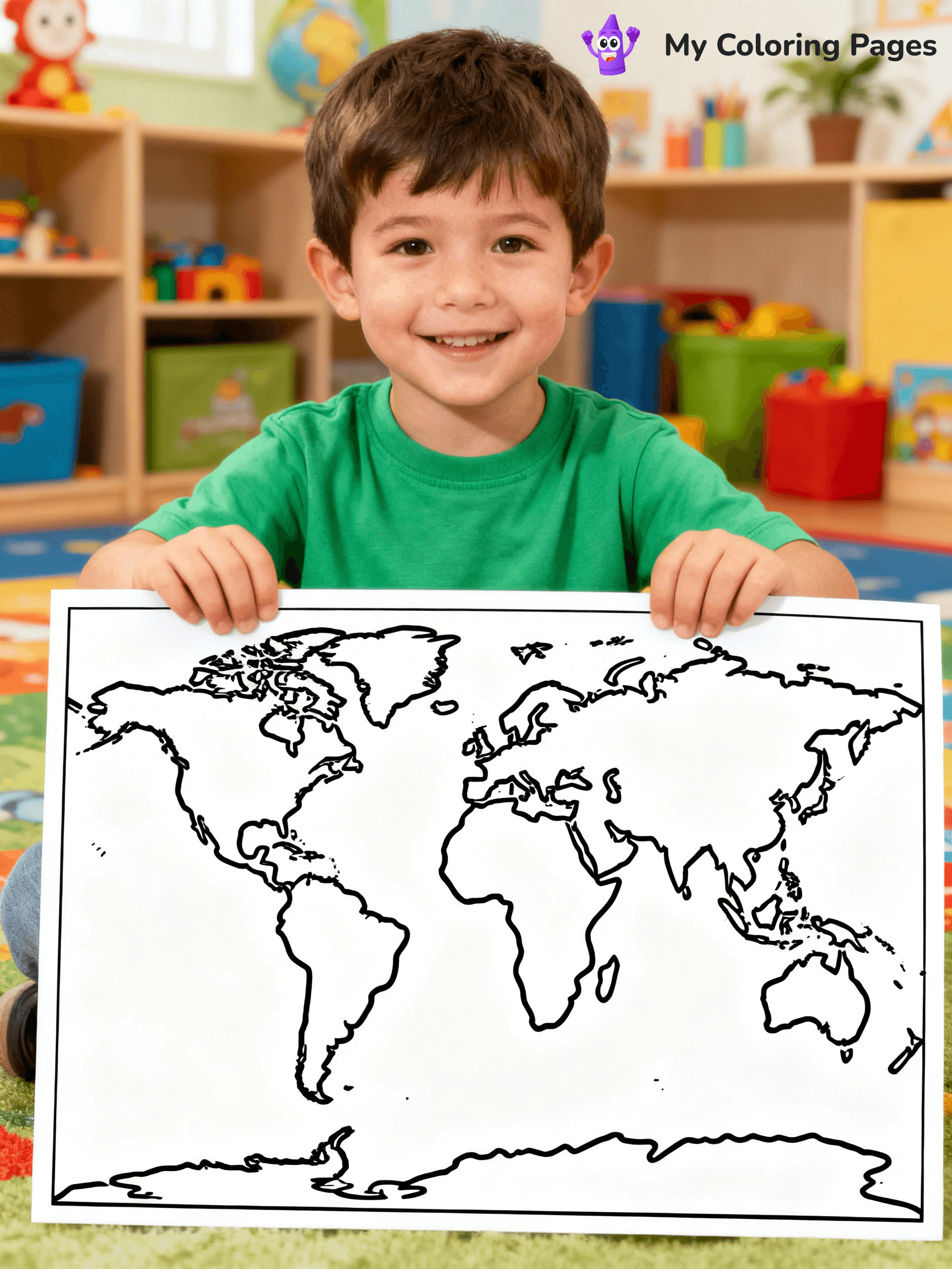 Map Coloring Pages - 32