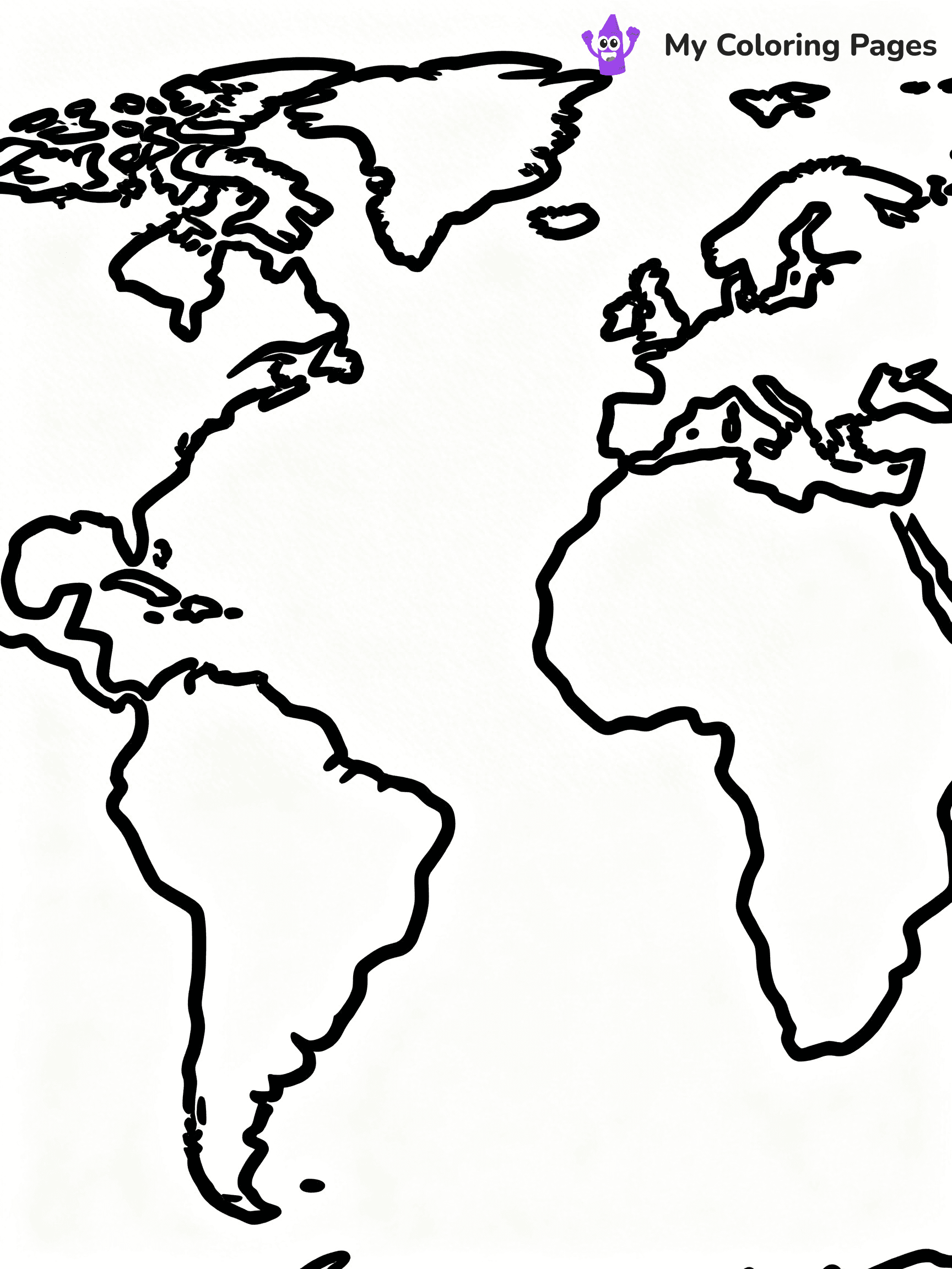 Map Coloring Pages - 30